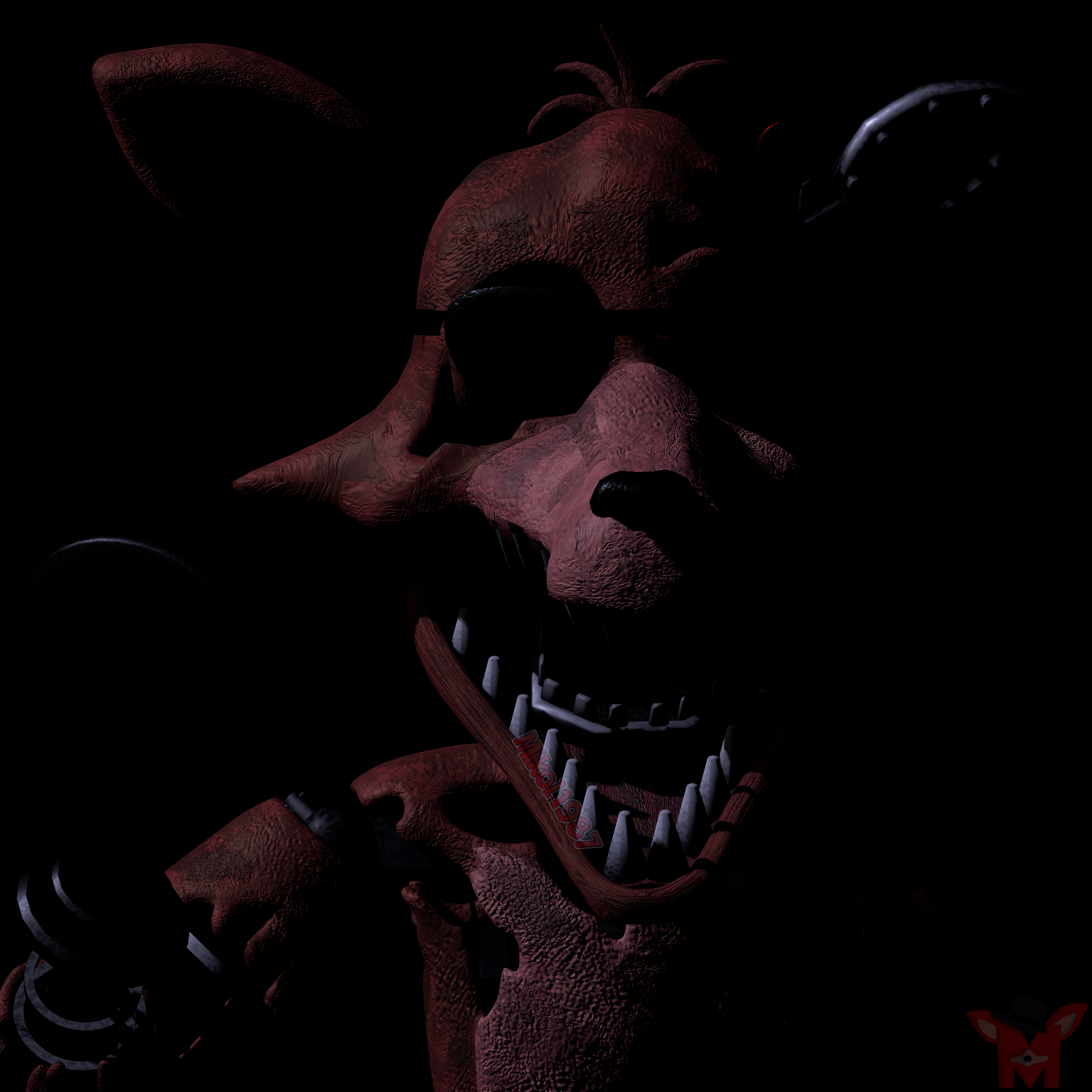 FNaF SFM: Withered Foxy by Mikol1987 on DeviantArt