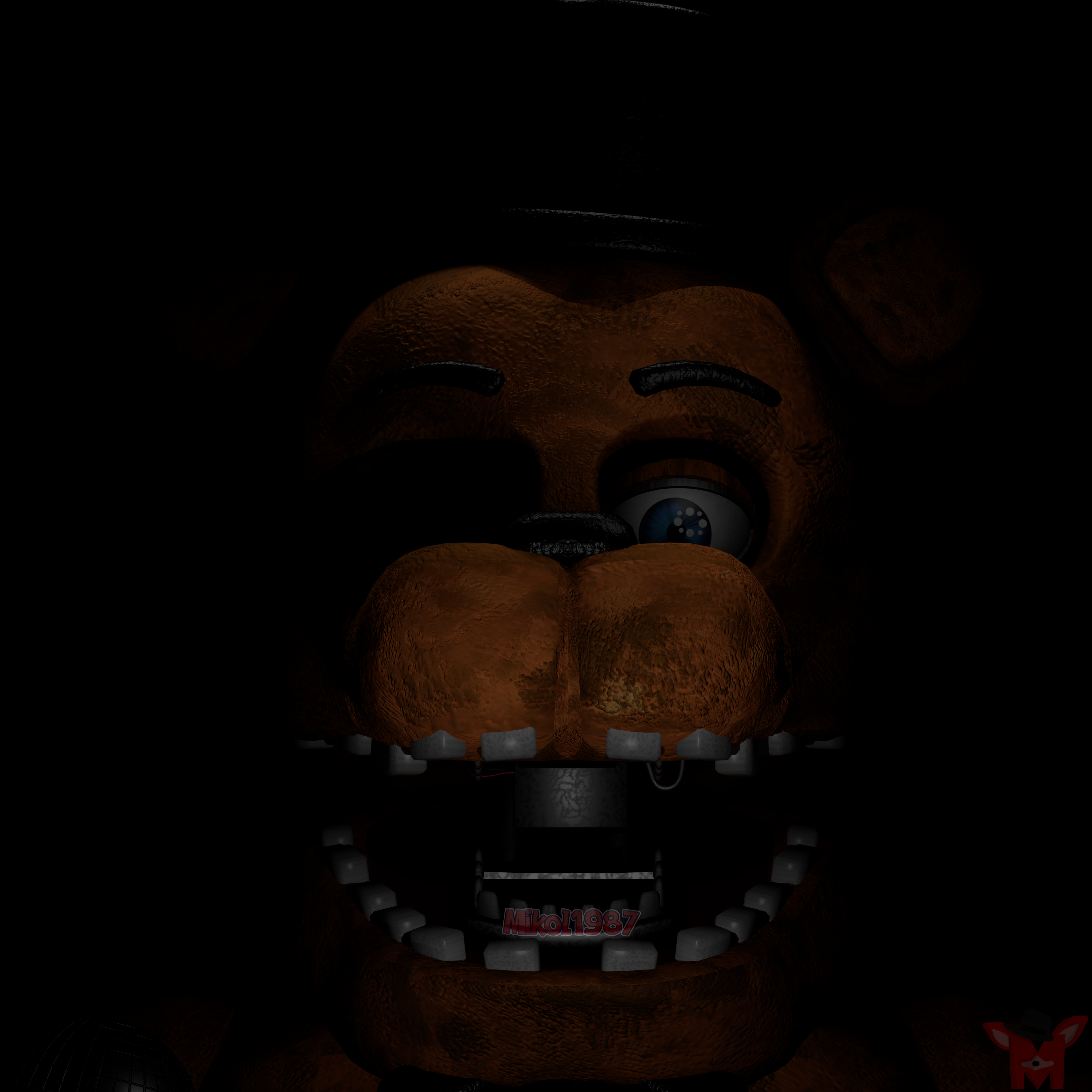 FNaF BLENDER: Withered Freddy by Mikol1987 on DeviantArt