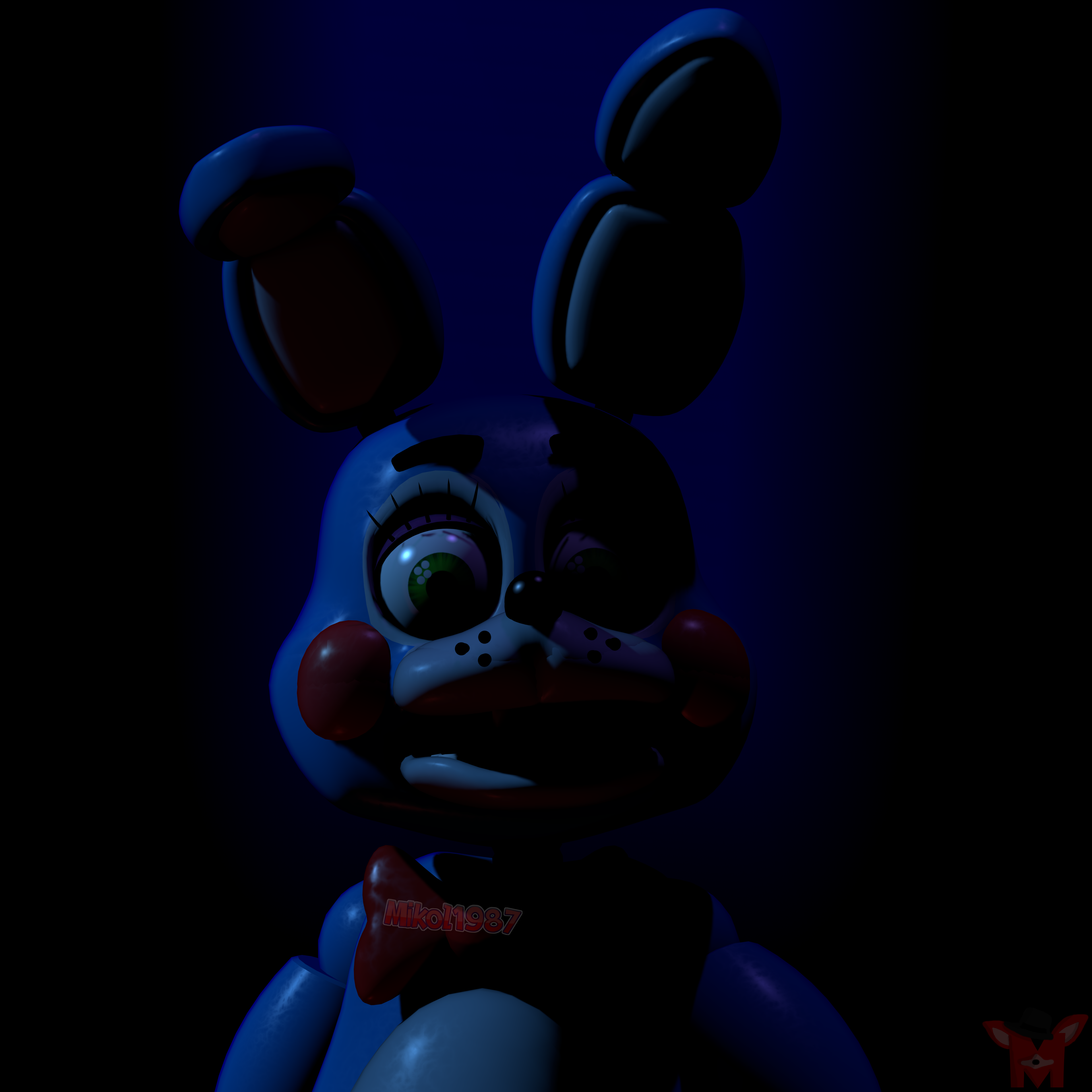 FNaF BLENDER: Withered Foxy by Mikol1987 on DeviantArt