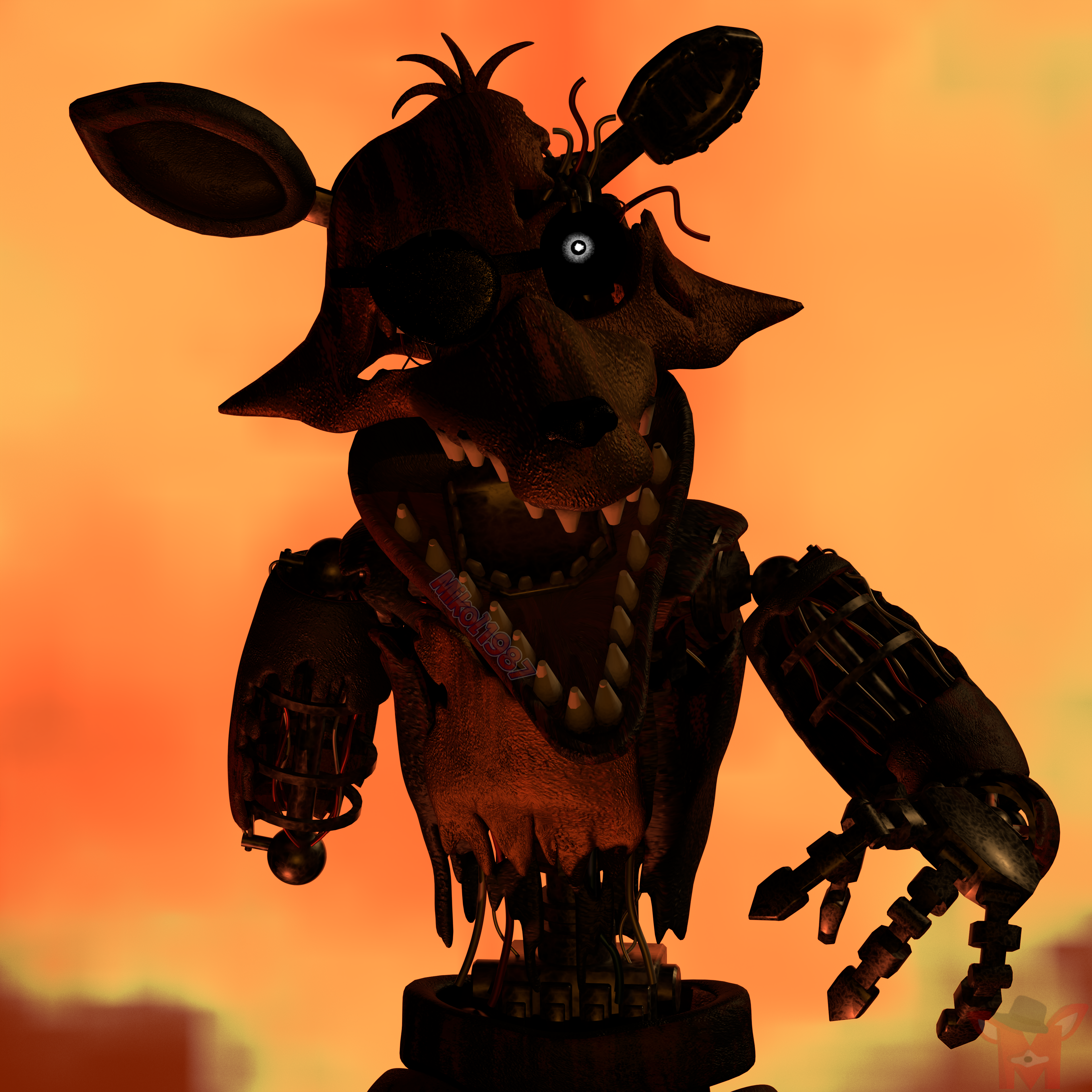 Withered Foxy by KingPhantom23 on DeviantArt