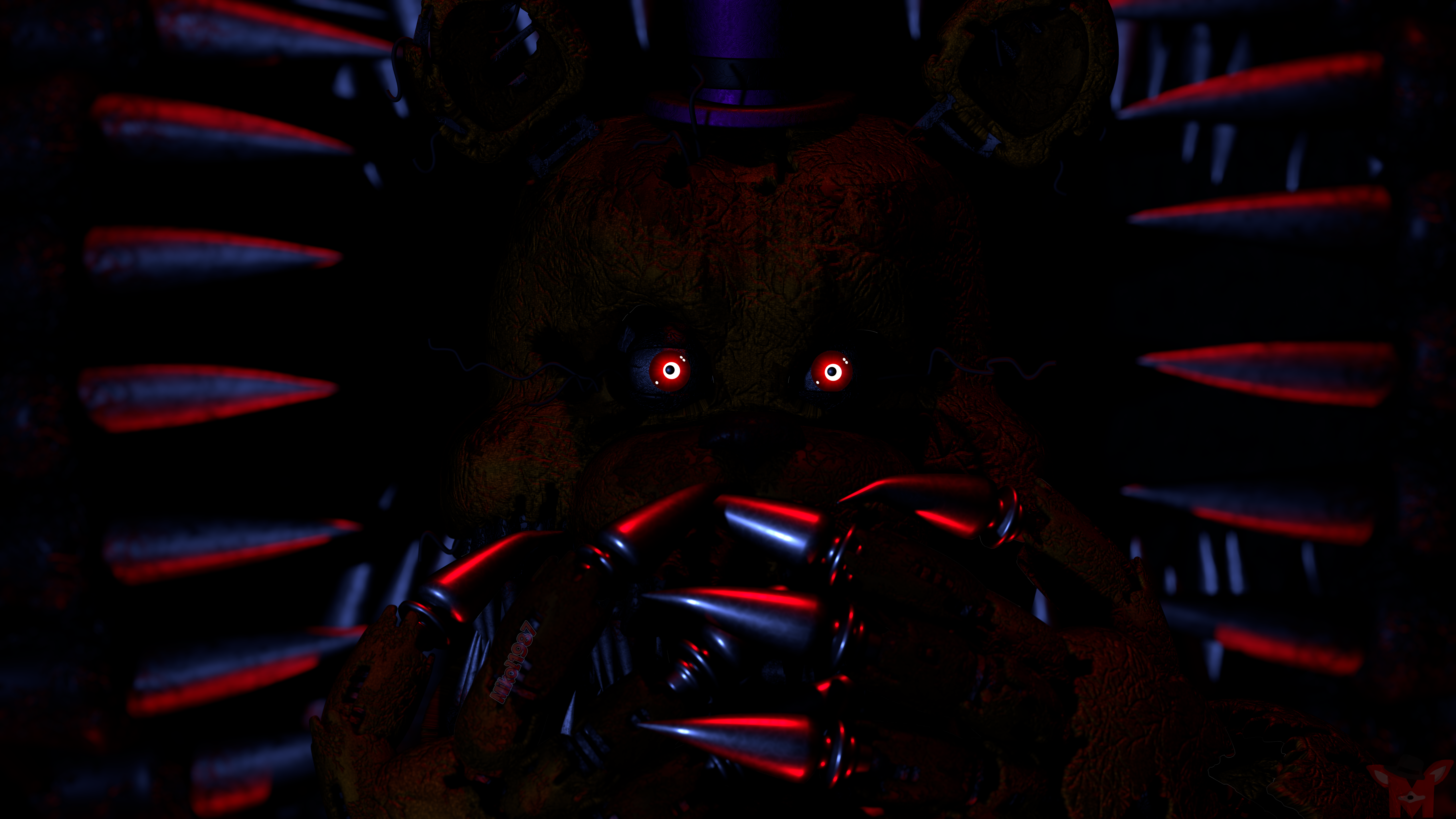 FNaF BLENDER: Nightmare Fredbear by Mikol1987 on DeviantArt