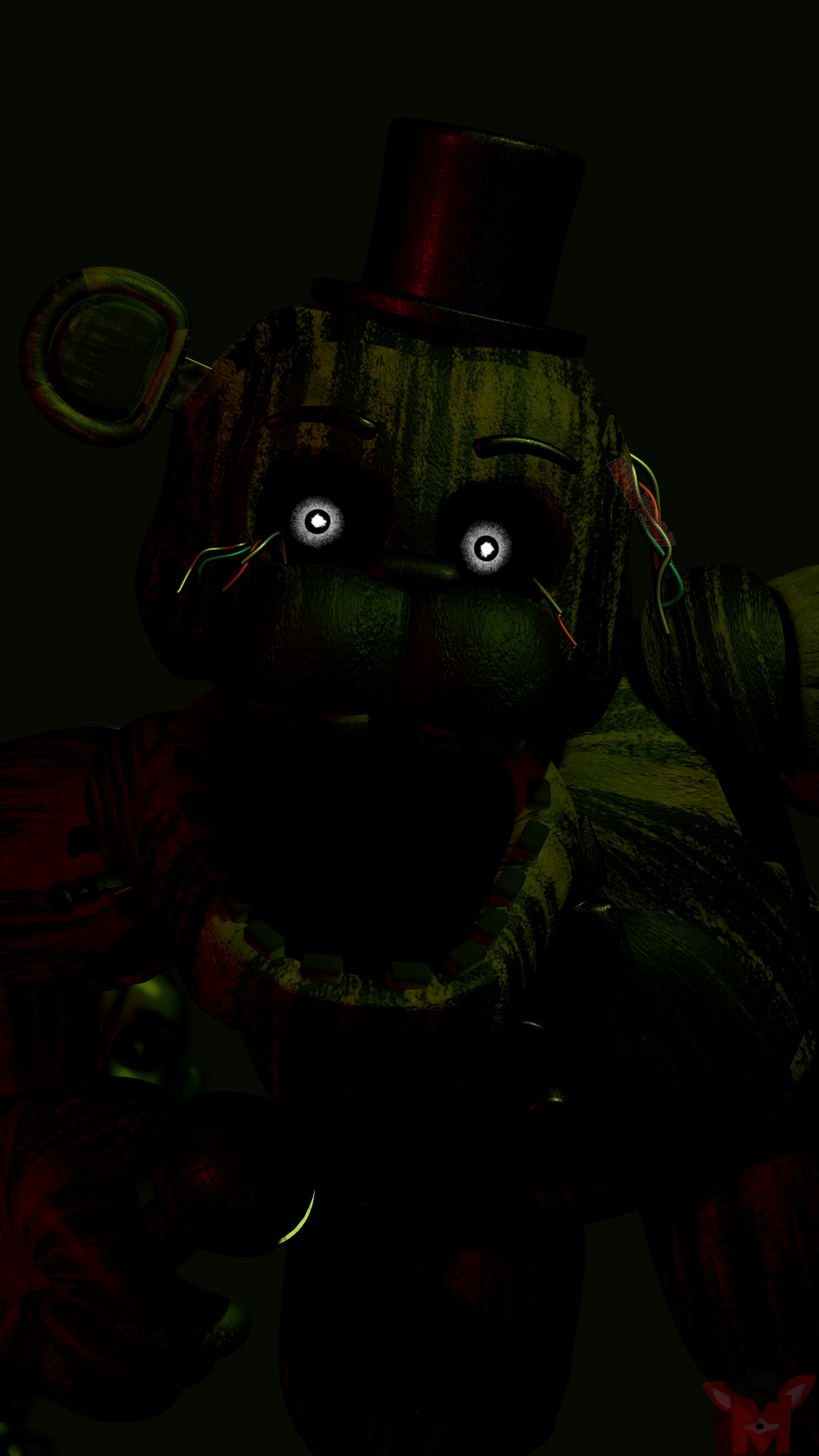 FNaF C4D  FNaF 2 Withered Freddy Jumpscare V2 by BrussPictures on  DeviantArt