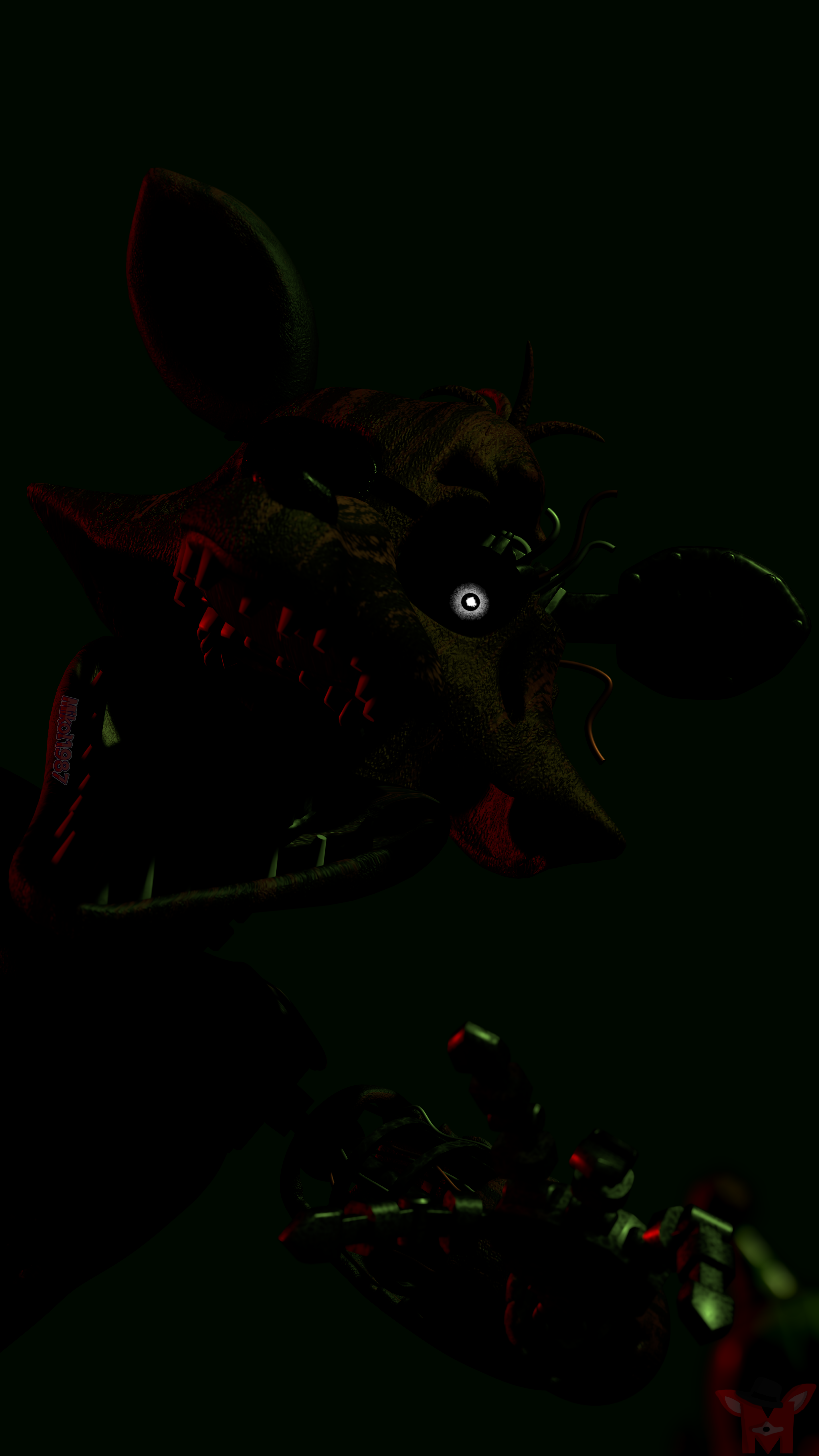 FNaF BLENDER: Withered Foxy by Mikol1987 on DeviantArt