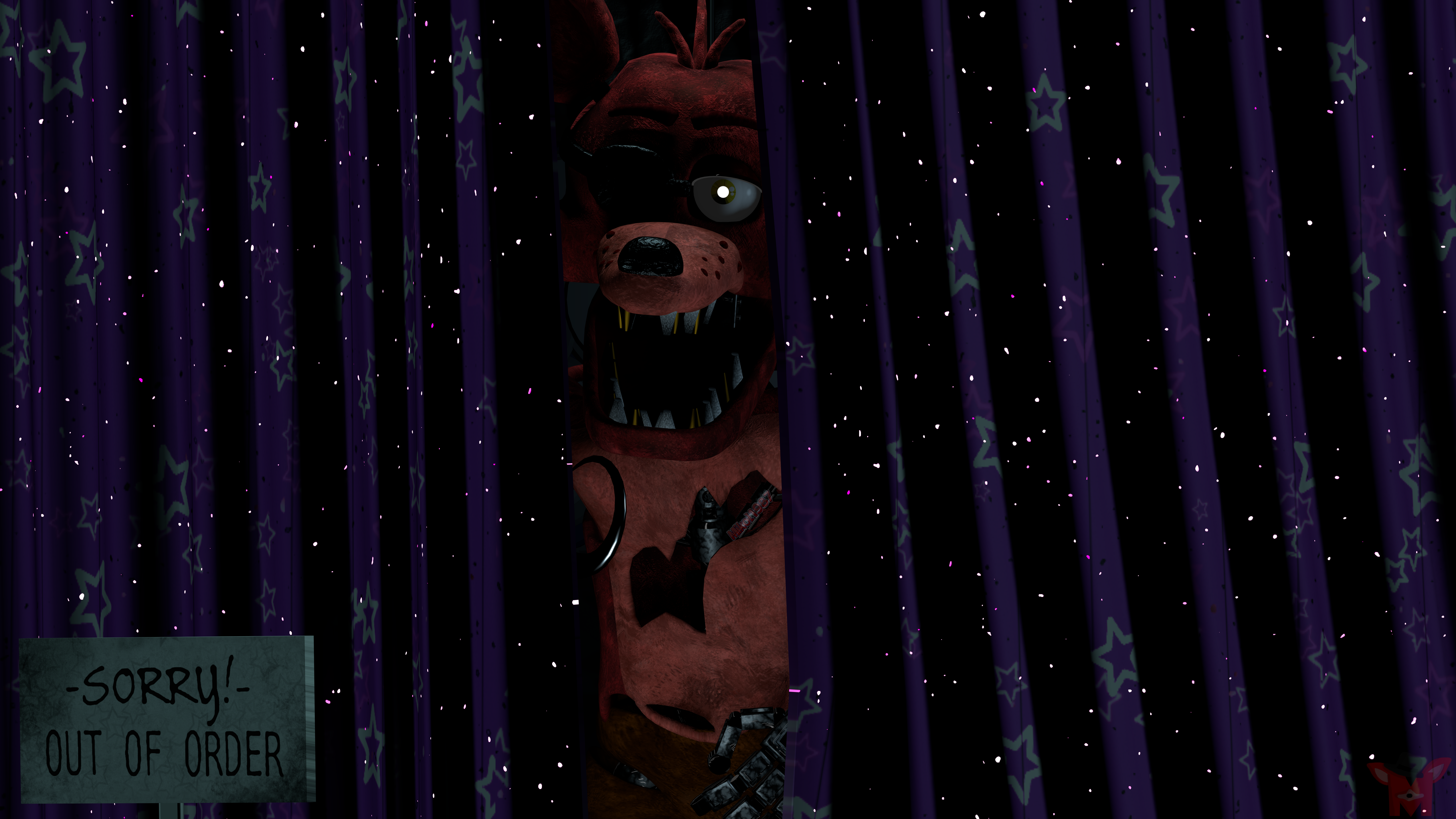 FNaF BLENDER: Withered Foxy by Mikol1987 on DeviantArt