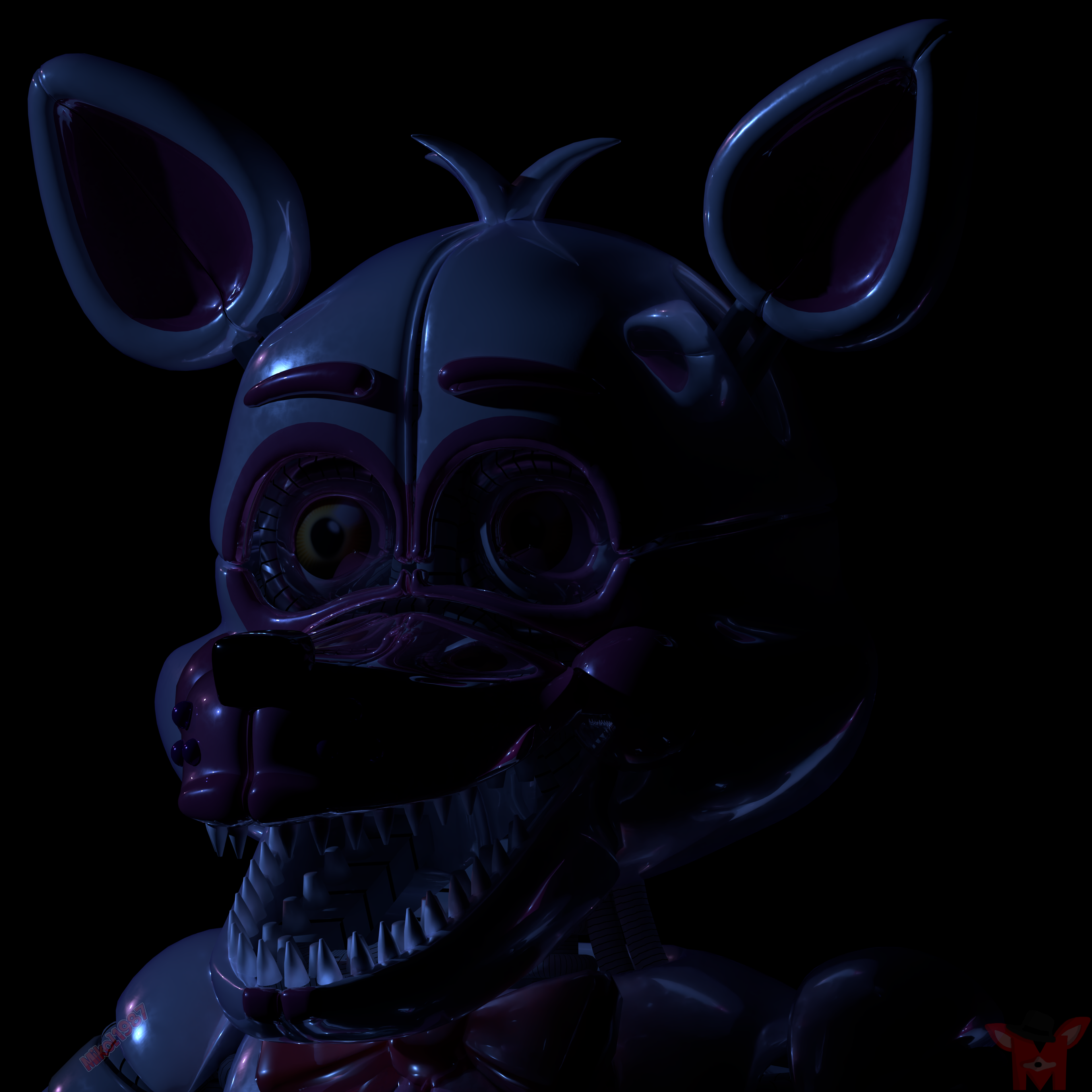 Nightmare Funtime Chica REVEAL by HeroGollum on DeviantArt