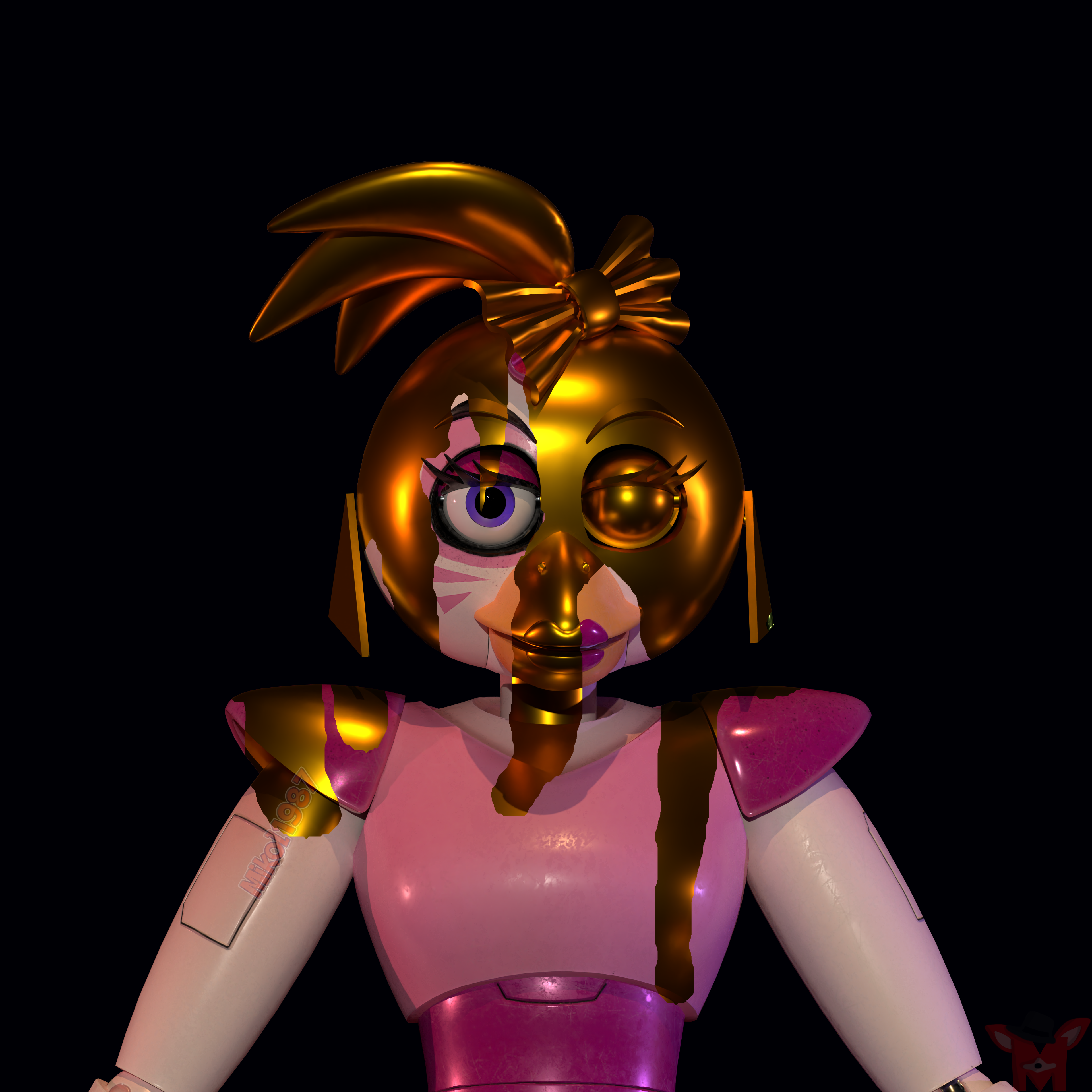 FNaF Sister Location: (Funtime?) Chica by GamerOC on DeviantArt