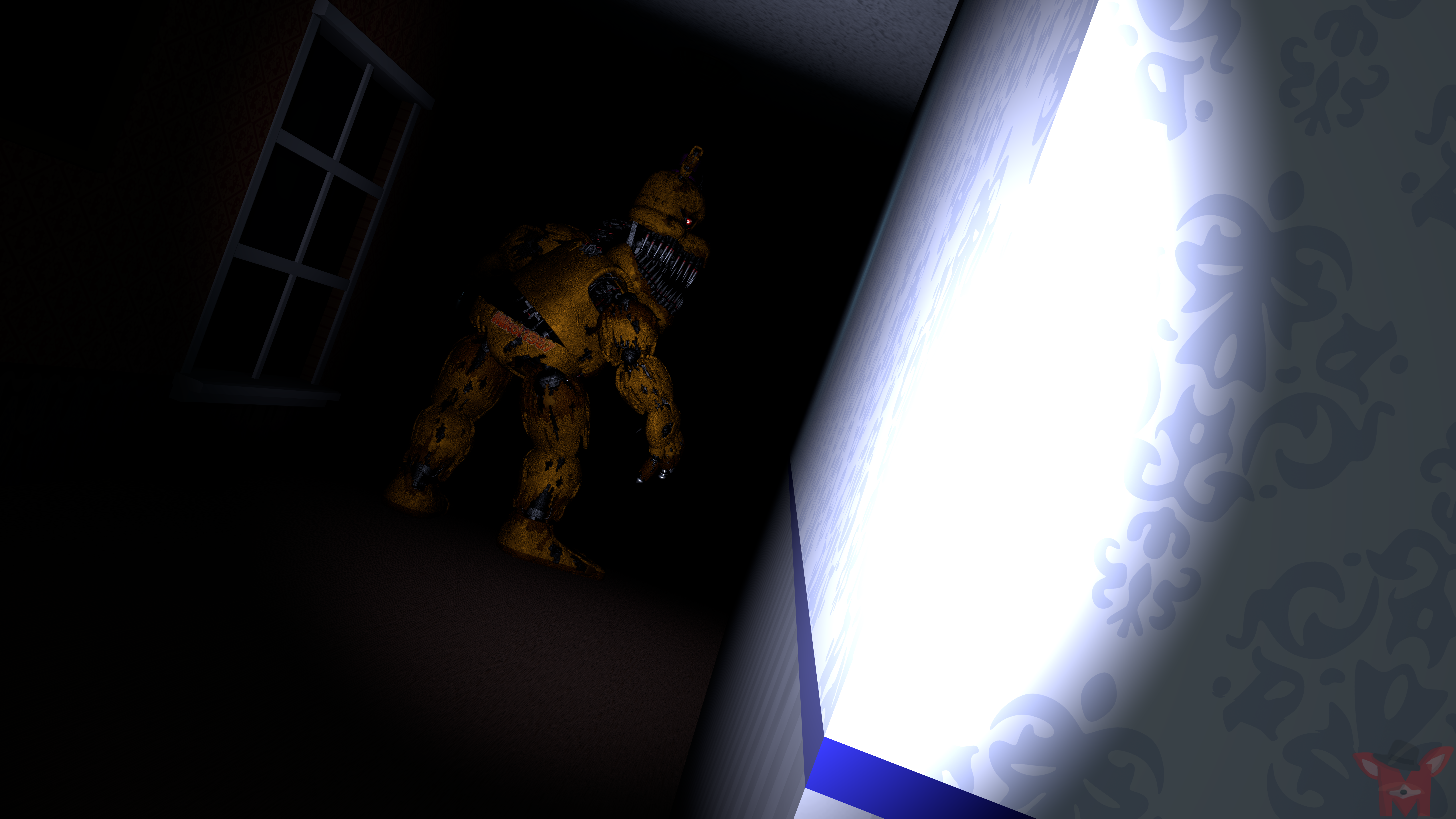 FNaF BLENDER: Withered Chica by Mikol1987 on DeviantArt