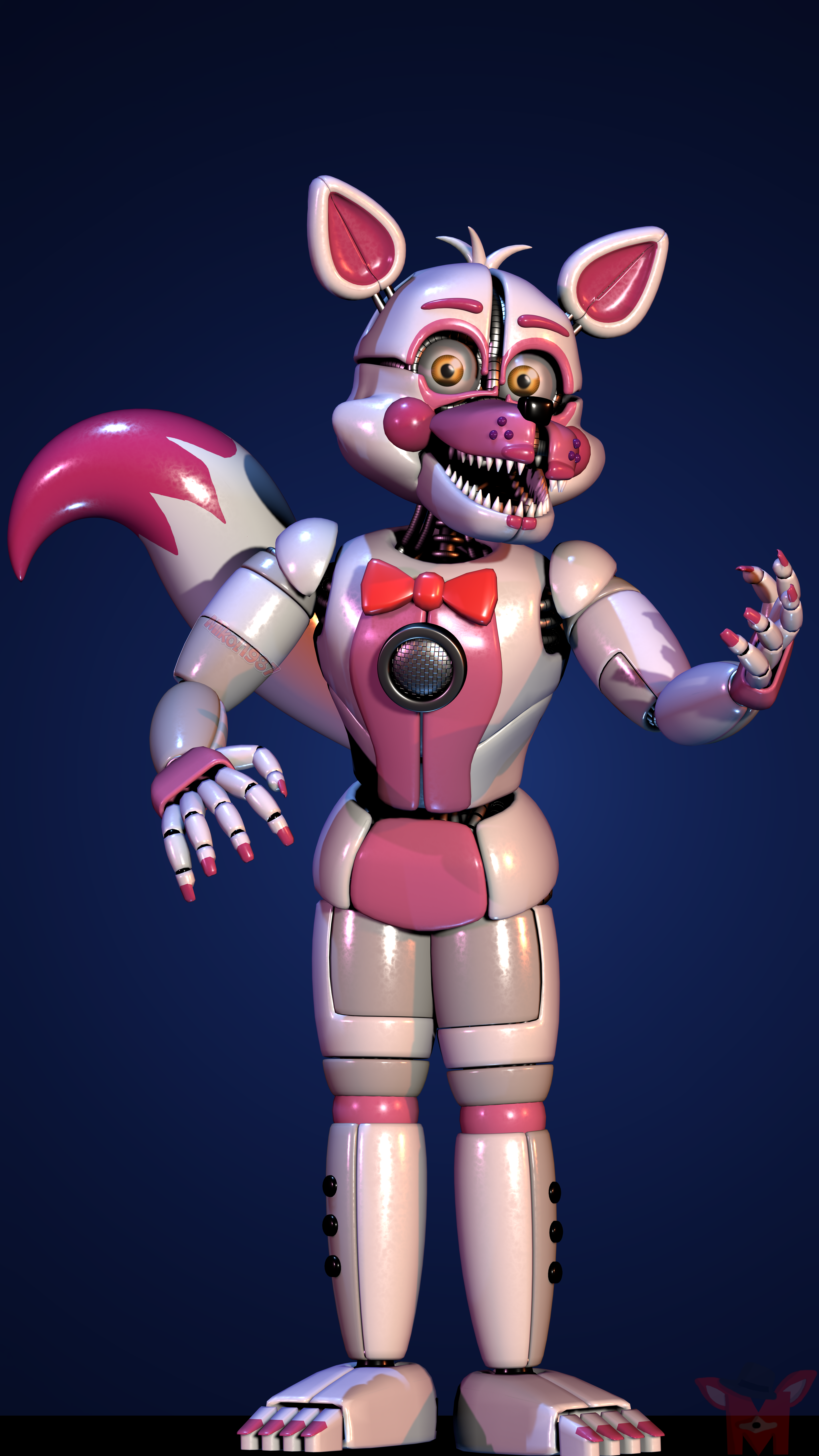 FNaF SFM: Withered Foxy by Mikol1987 on DeviantArt