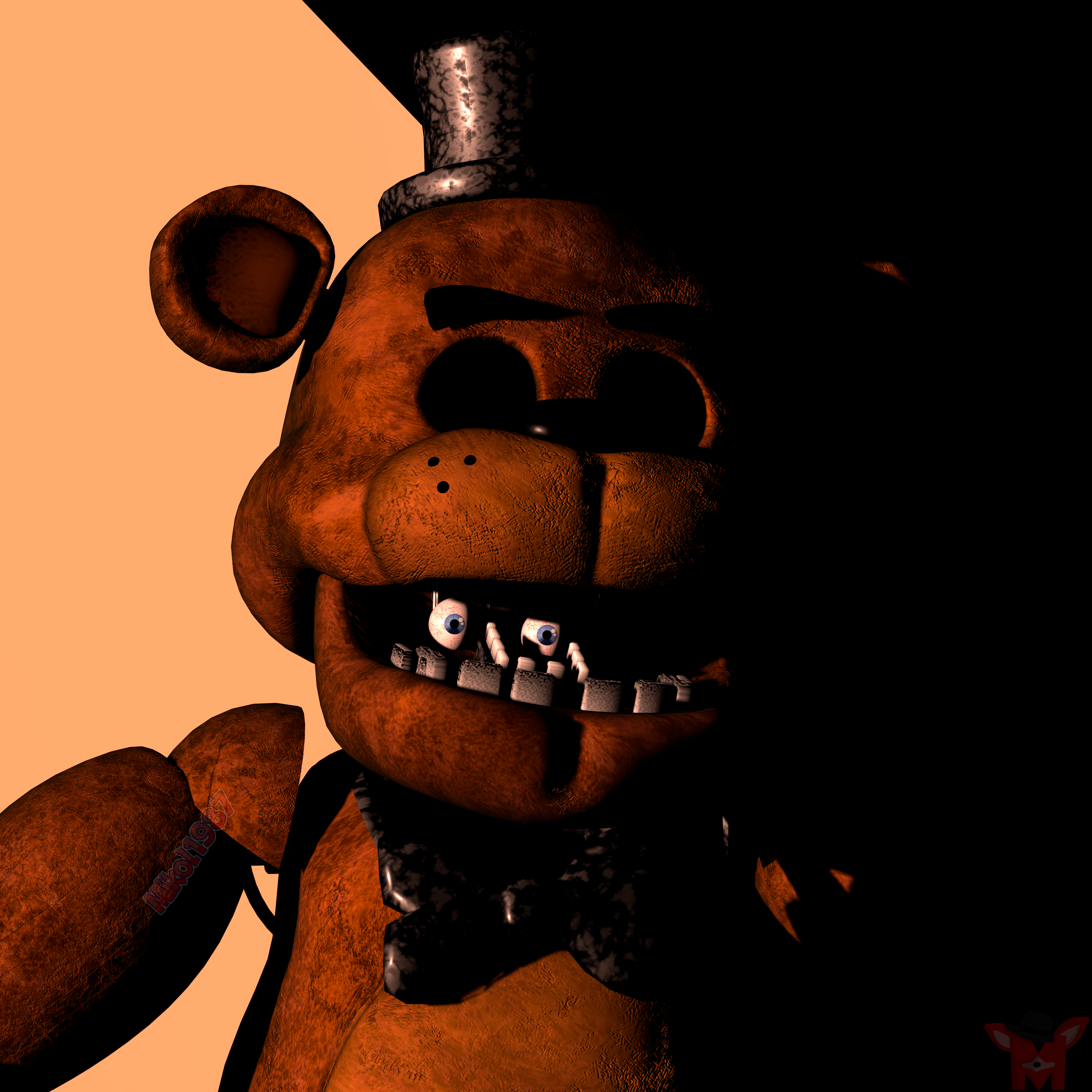 FNaF BLENDER: Withered Freddy by Mikol1987 on DeviantArt