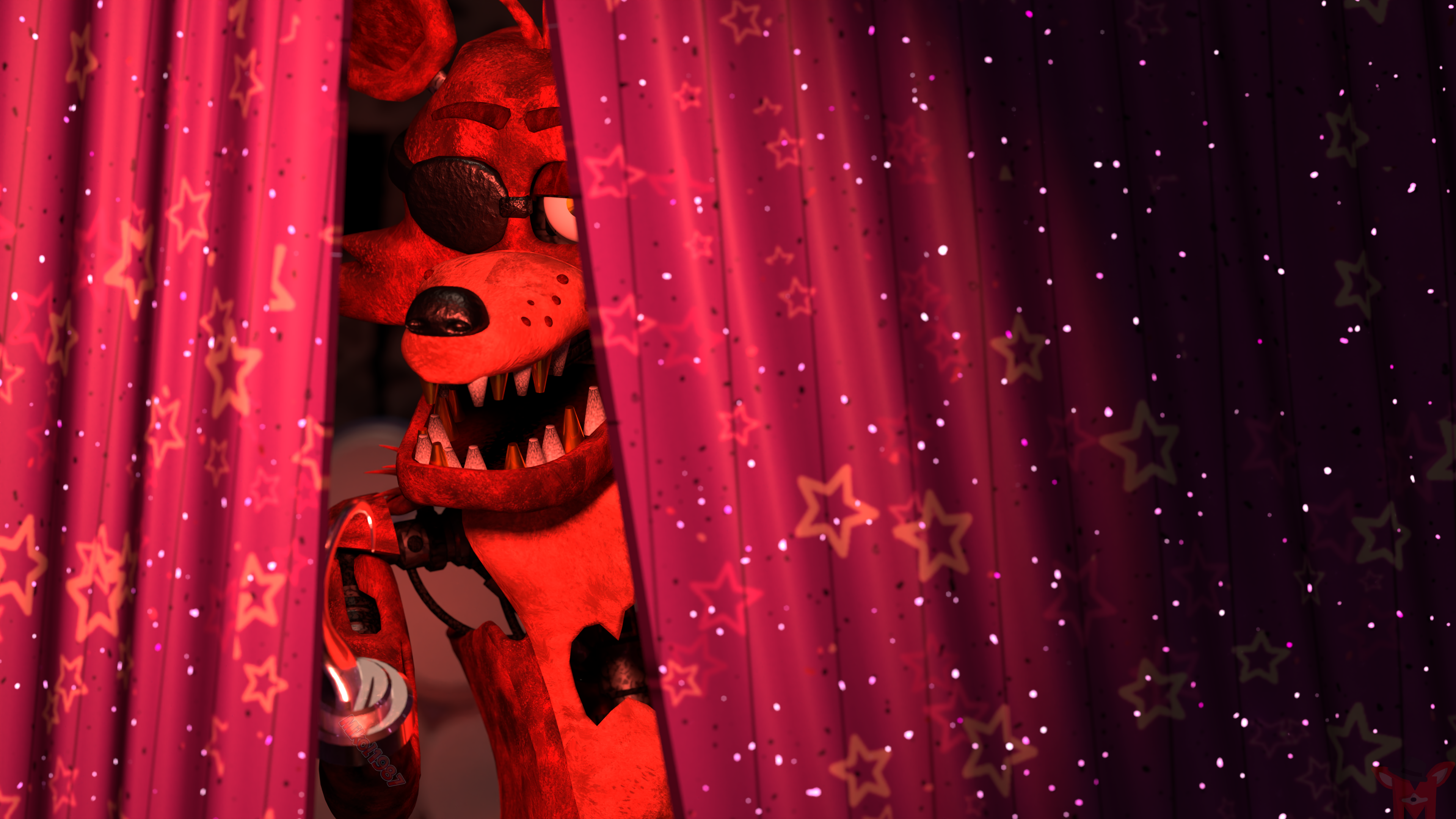 FNaF BLENDER: Withered Foxy by Mikol1987 on DeviantArt