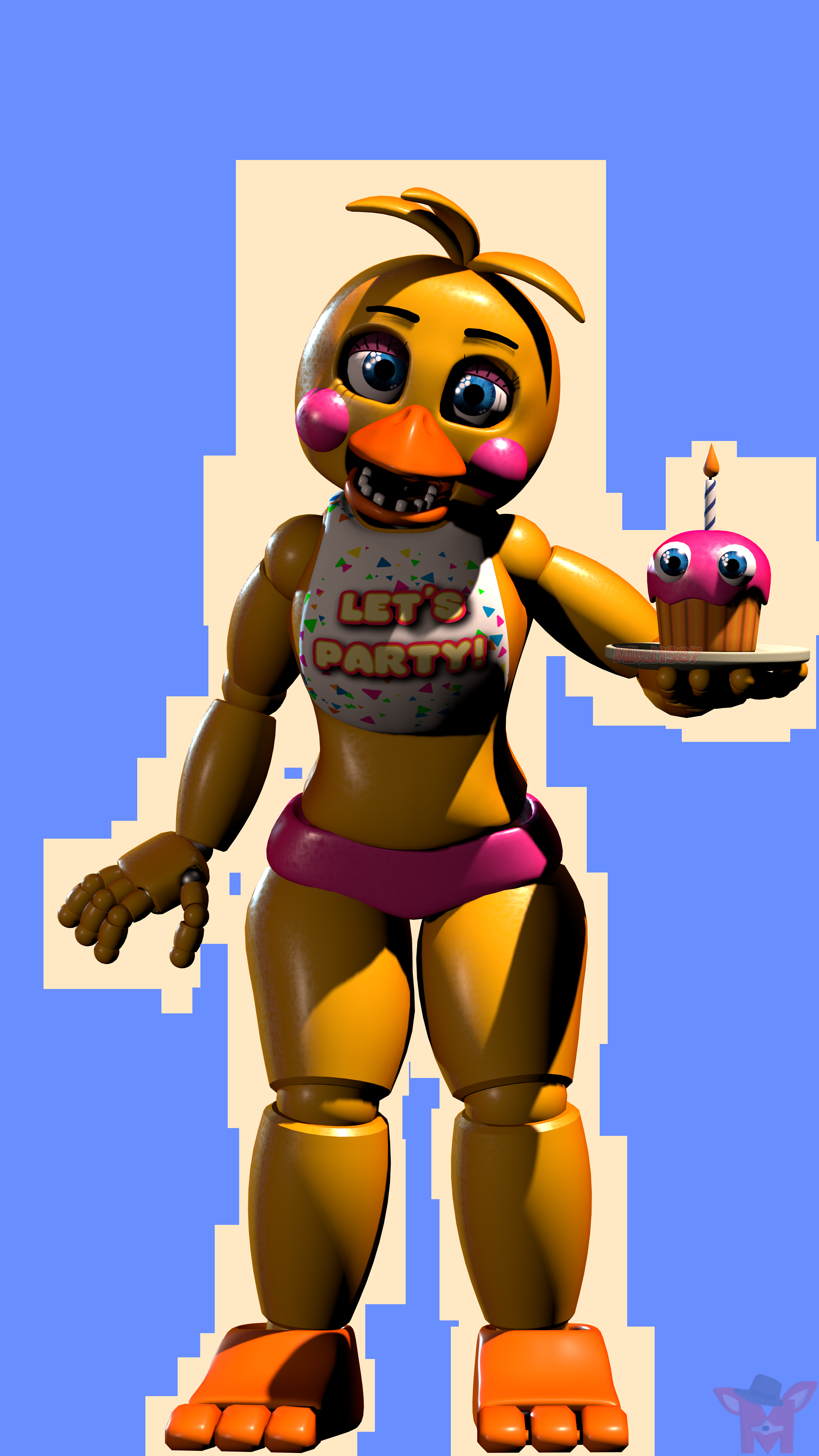 Funtime Chica ANIMATION by HeroGollum on DeviantArt