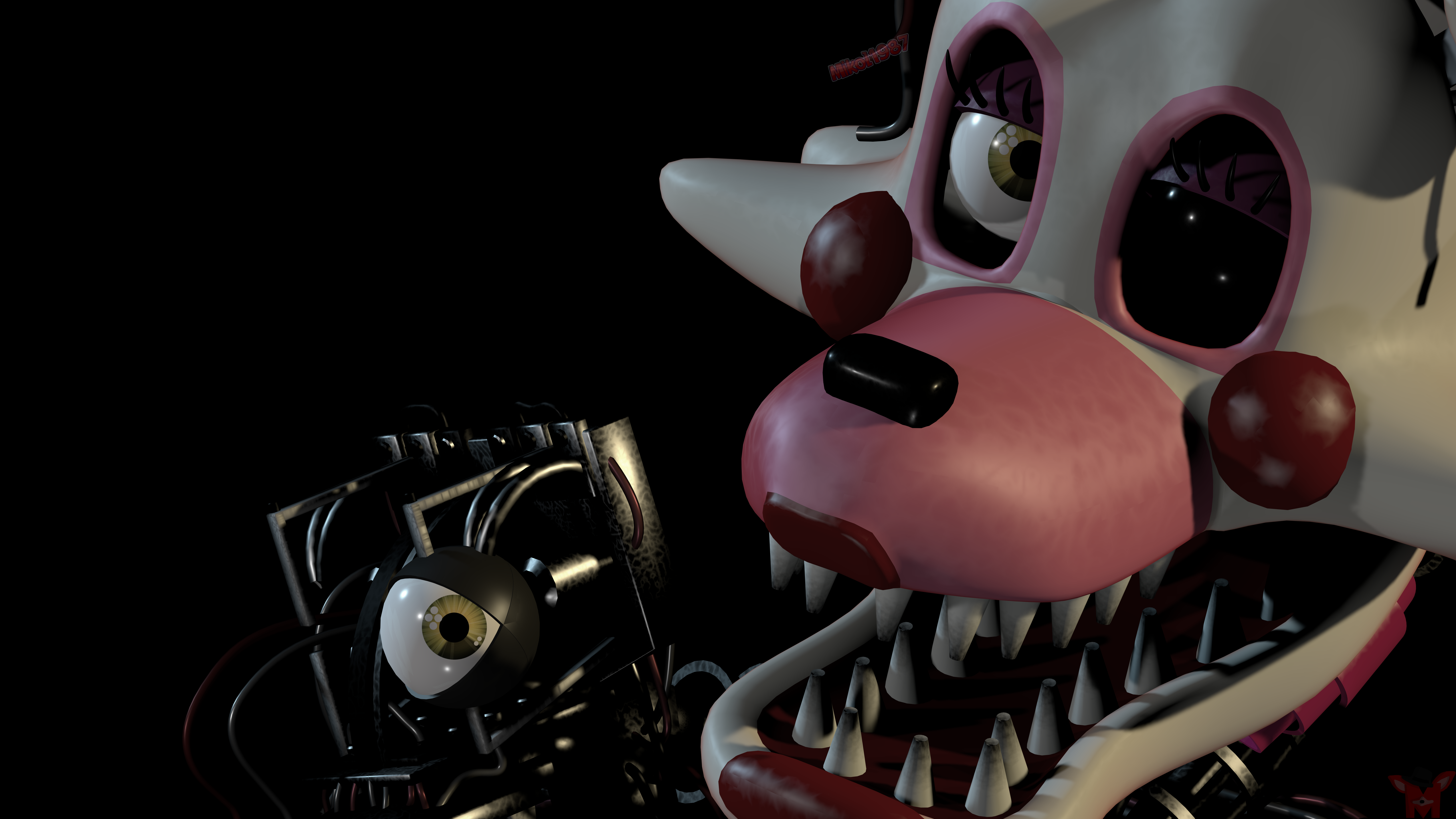 FNaF BLENDER: Withered Foxy by Mikol1987 on DeviantArt