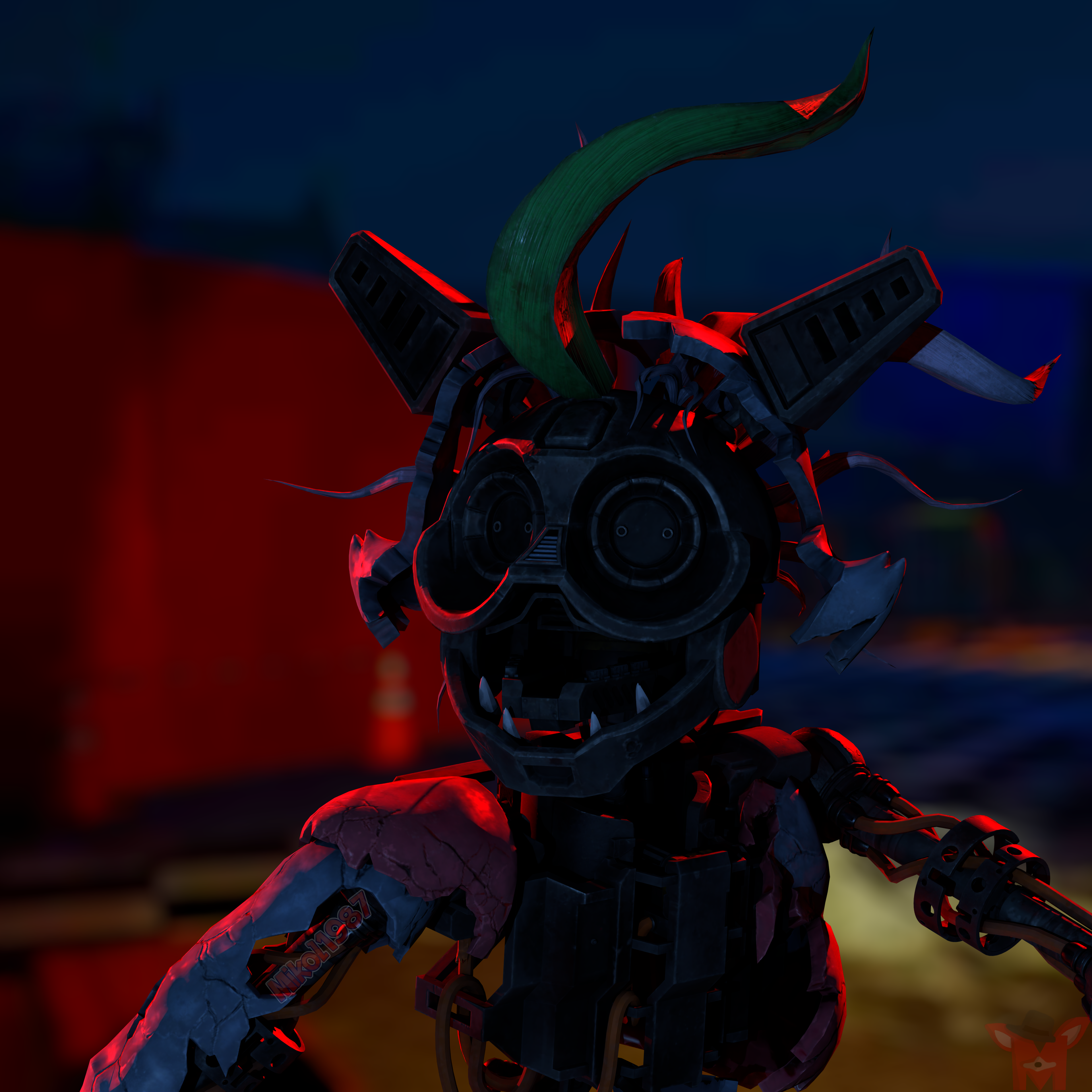 Fnaf Ruin Cutouts Blender 3.5 by JunkBox39 on DeviantArt