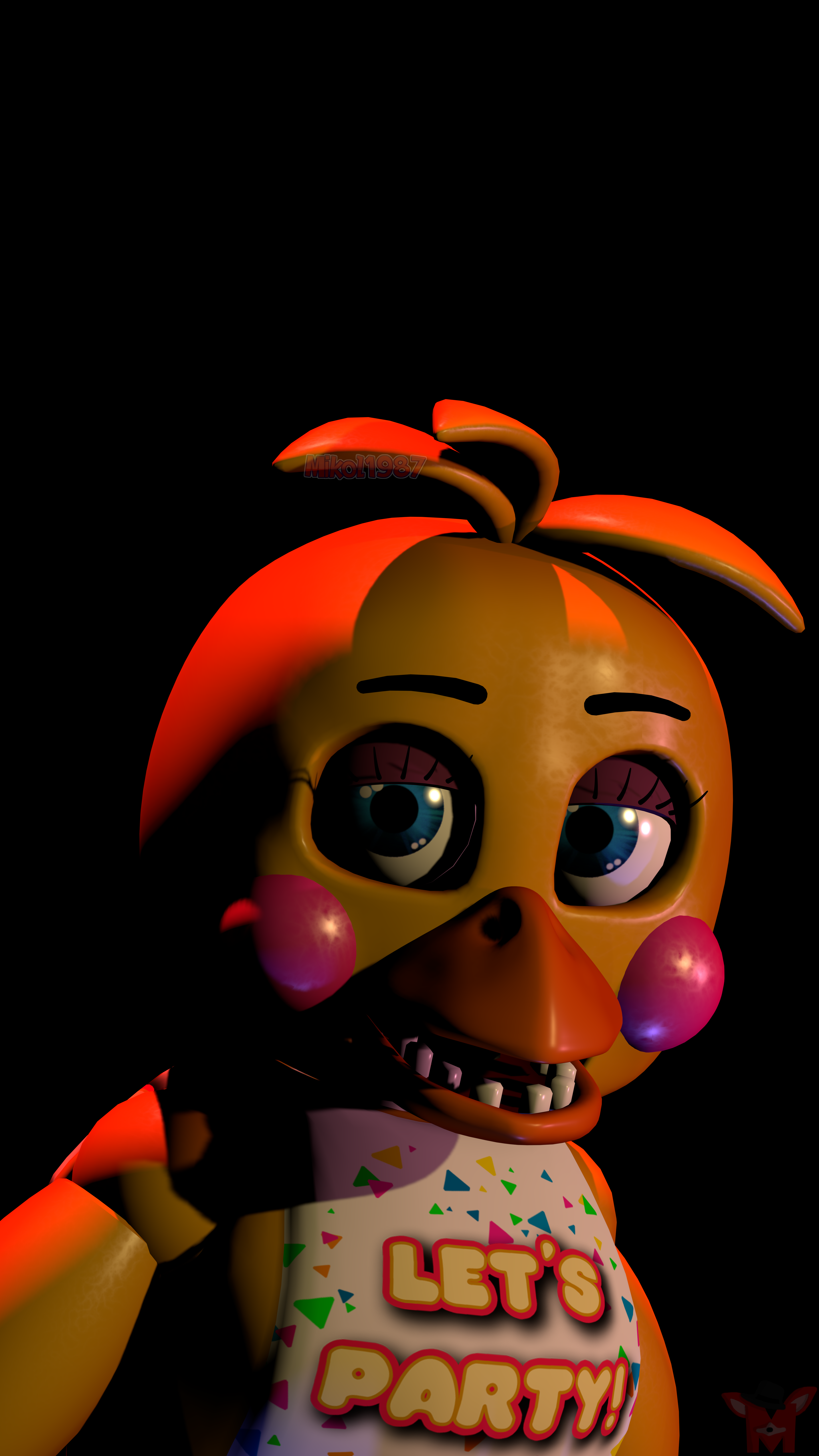 FNaF BLENDER: Withered Chica by Mikol1987 on DeviantArt