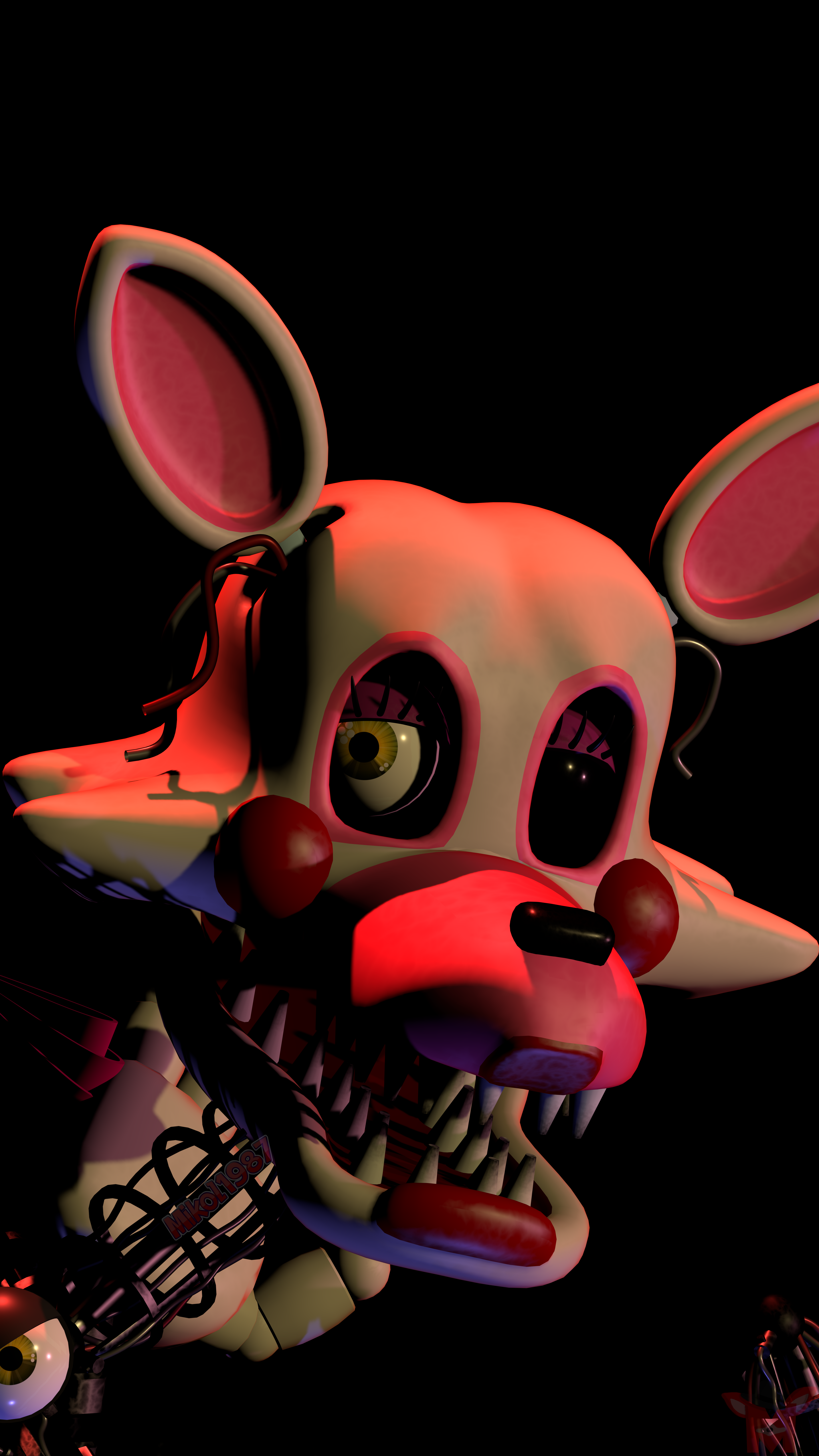 FNaF BLENDER: Withered Foxy by Mikol1987 on DeviantArt