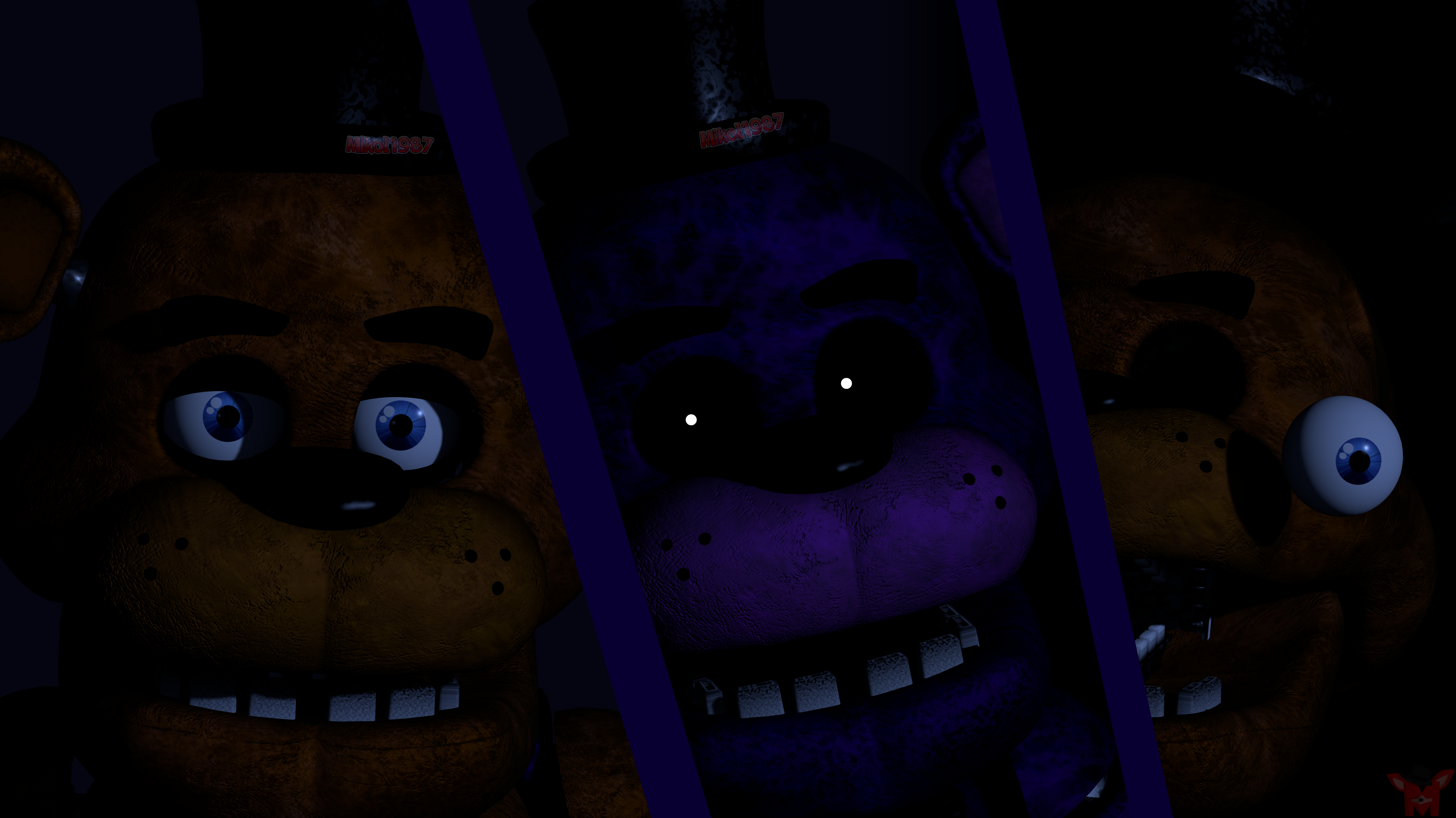 Freddy fnaf 1 render by sm64wariogamig3dmod on DeviantArt