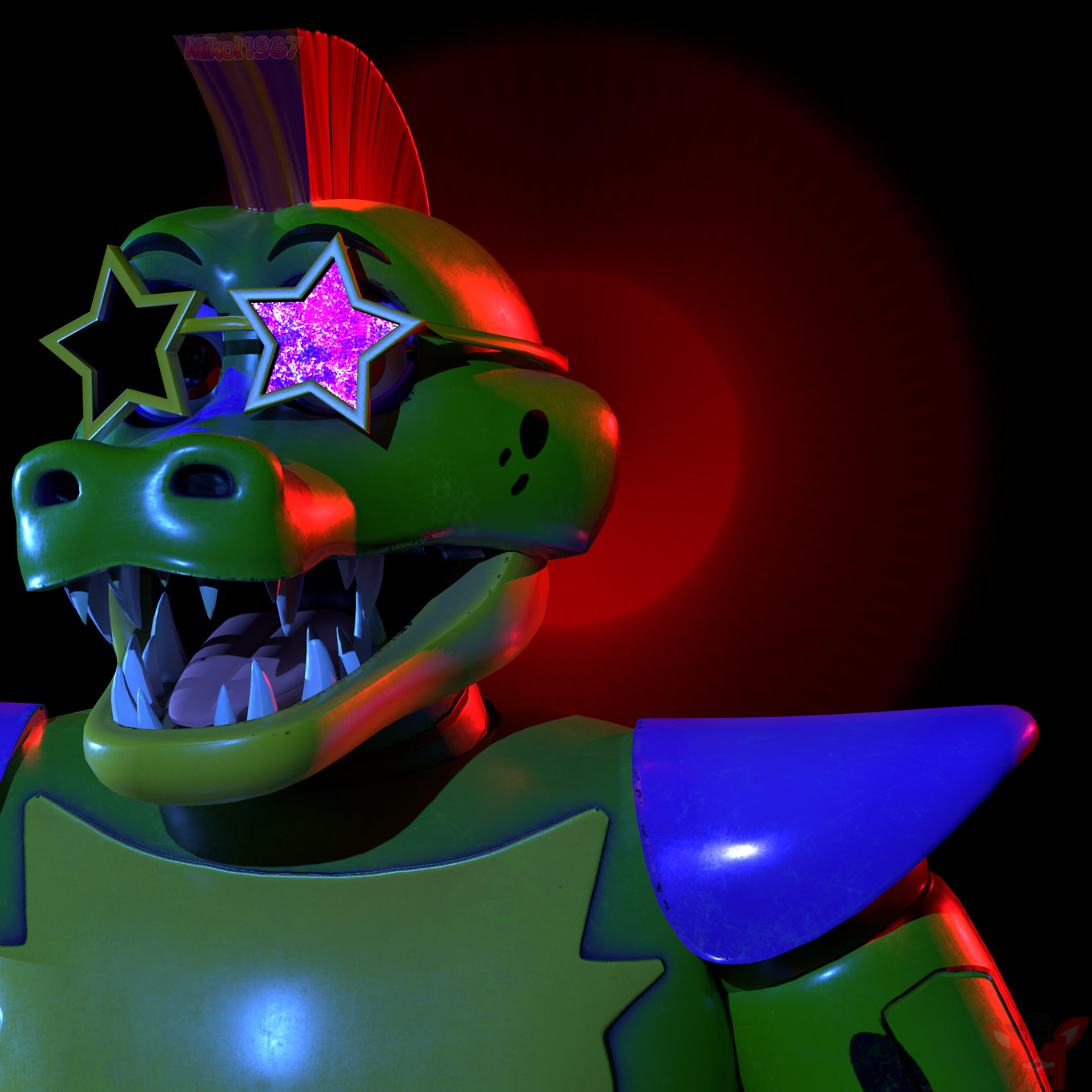 FNaF BLENDER: Gregory by Mikol1987 on DeviantArt