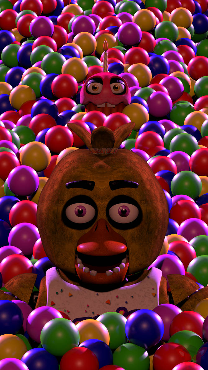 Chica + Carl/Mr. Cupcake by LucyTheHorror on DeviantArt