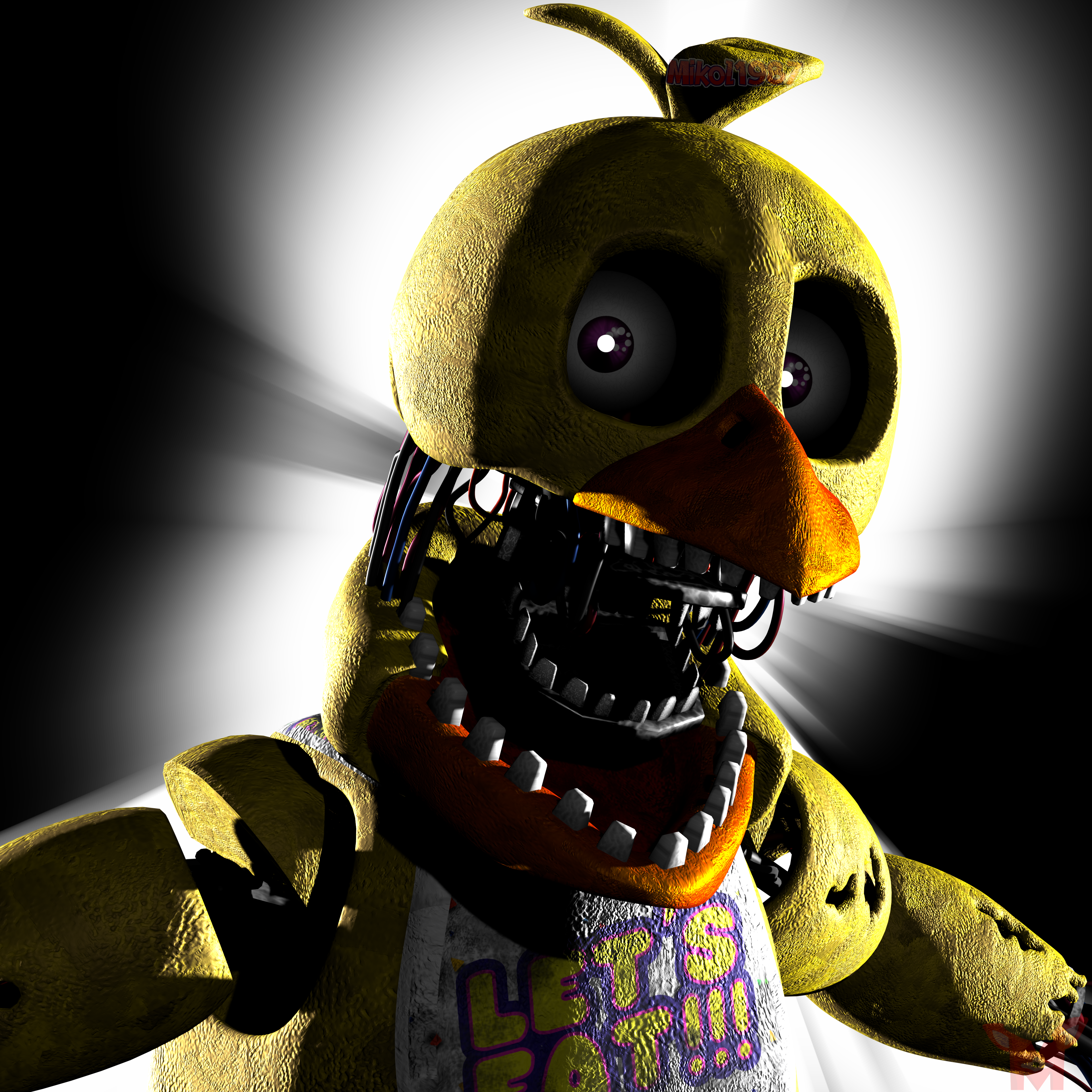 ArtStation - Withered Chica (FNaF 2) Redesign