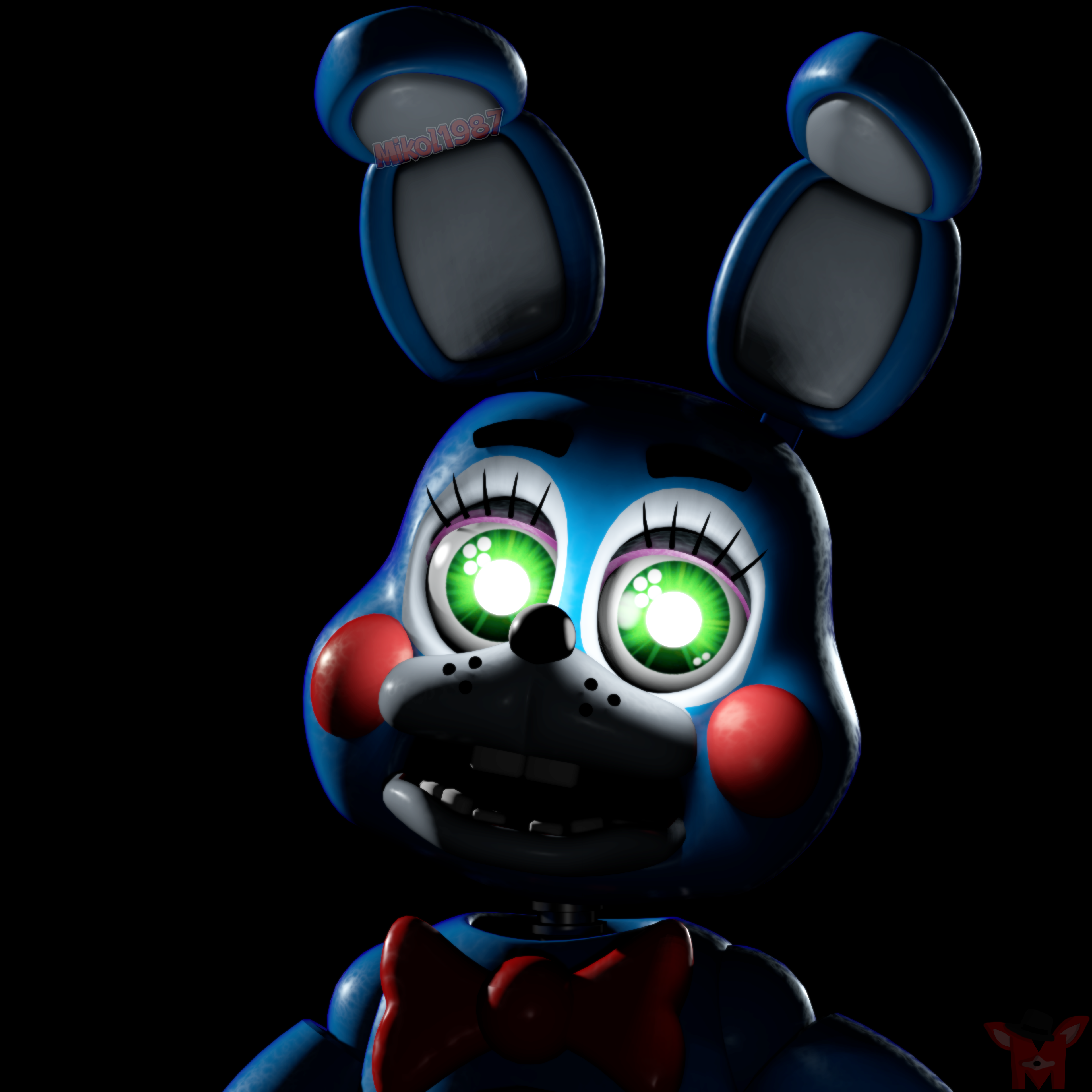 SFM / FNAF) Withered Toy Bonnie render by InkBennie on DeviantArt