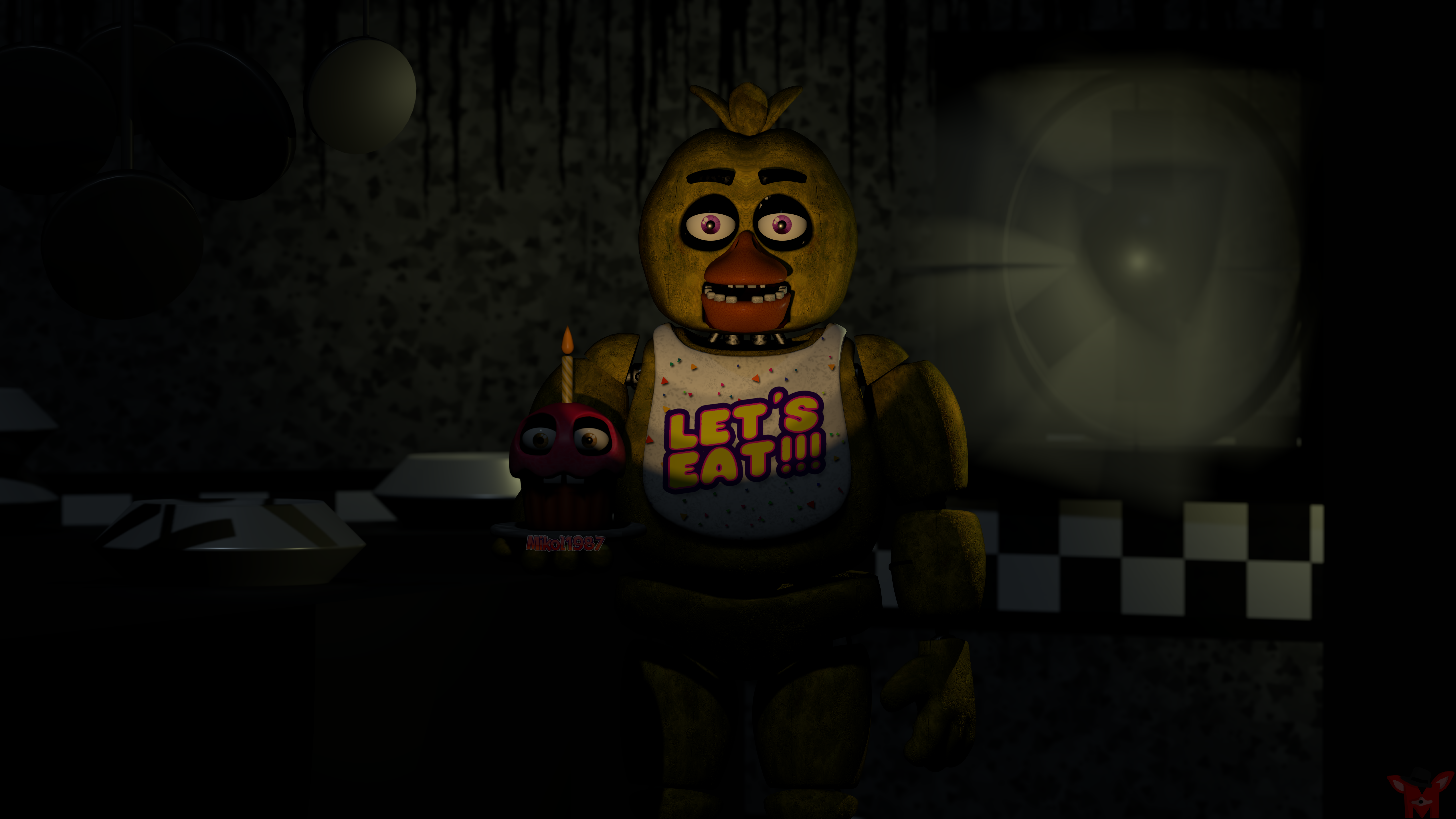 FNaF BLENDER: Withered Chica by Mikol1987 on DeviantArt