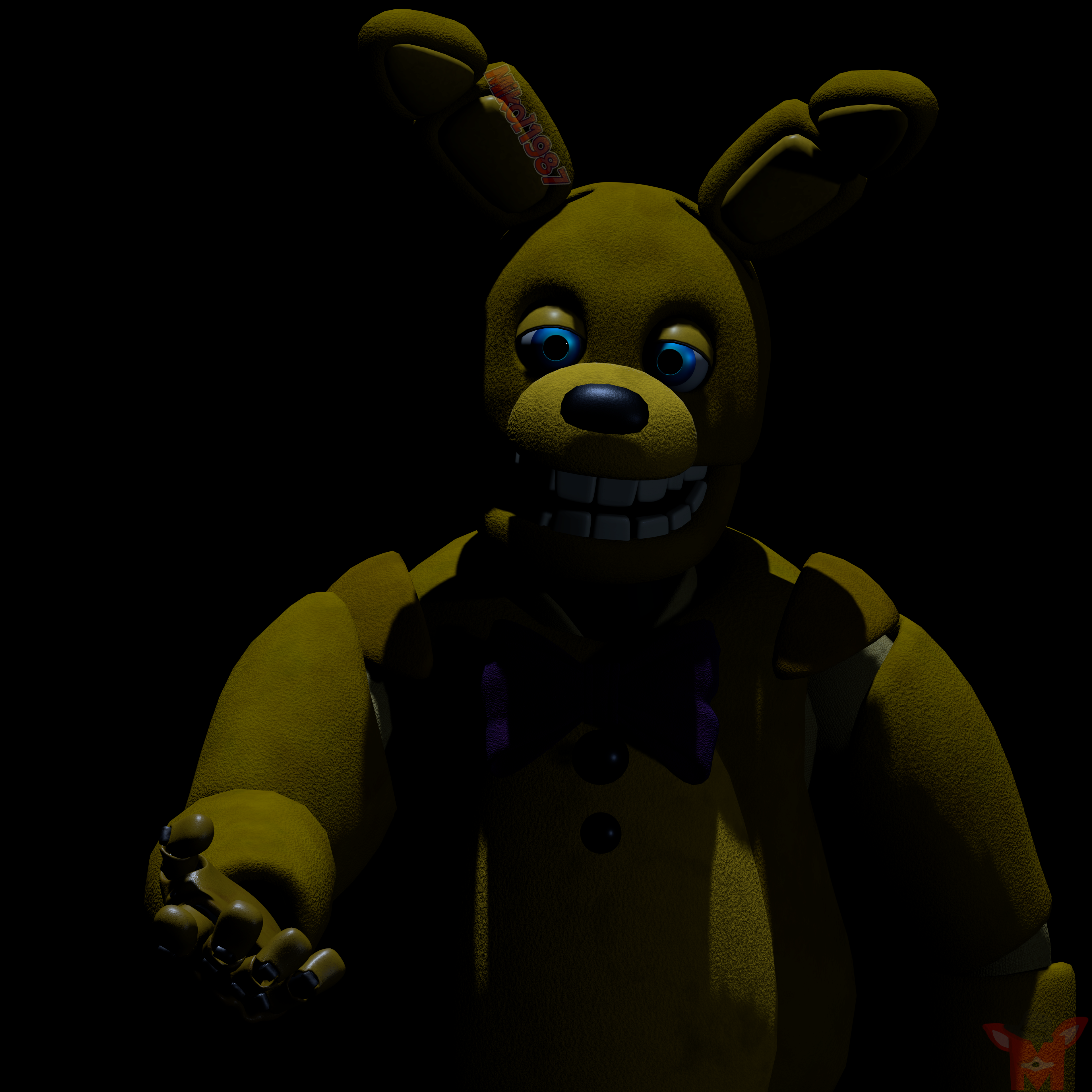 FNaF BLENDER: Follow The Yellow Rabbit by Mikol1987 on DeviantArt