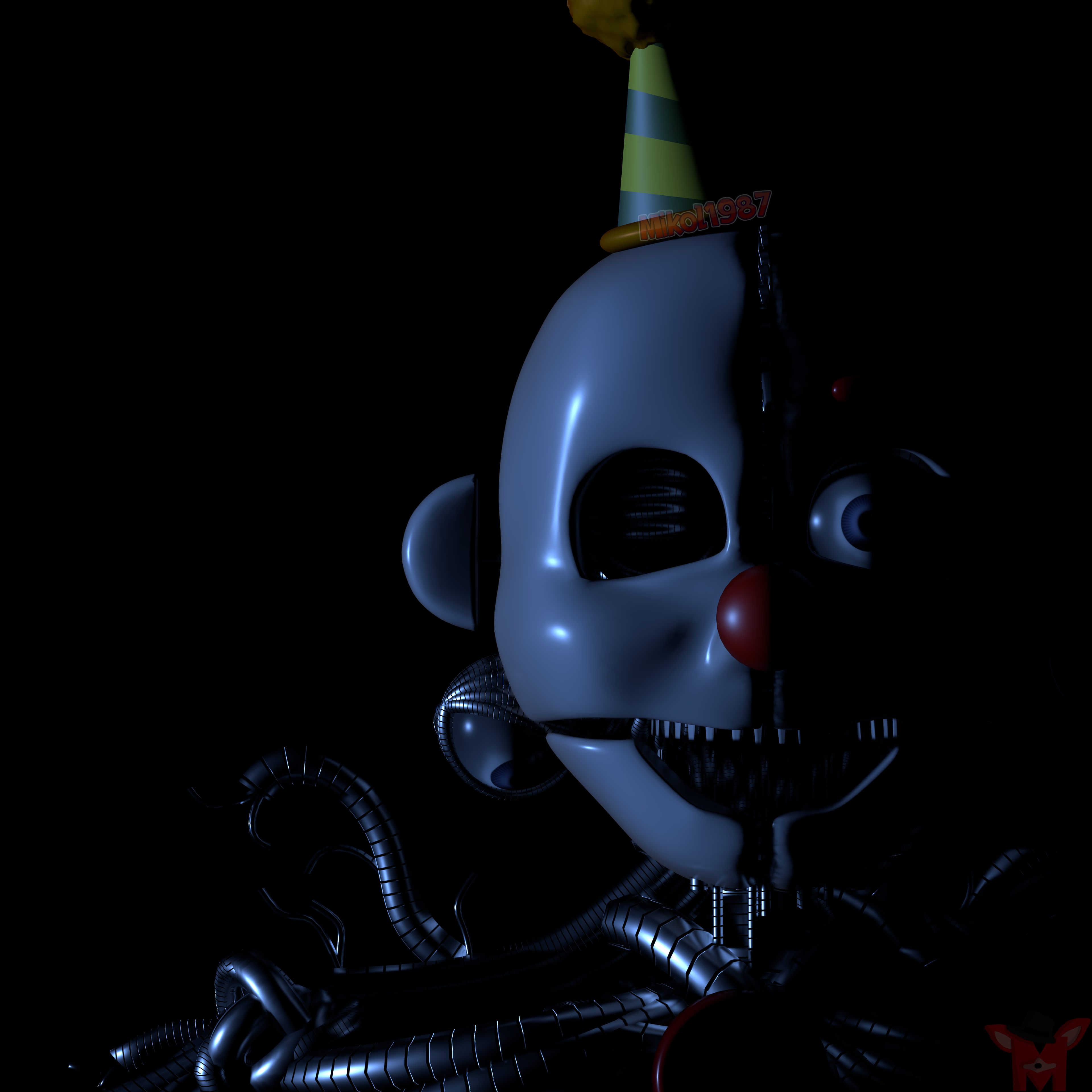 Advanced Ennard FNaF BLENDER: Ennard by Mikol1987 on DeviantArt