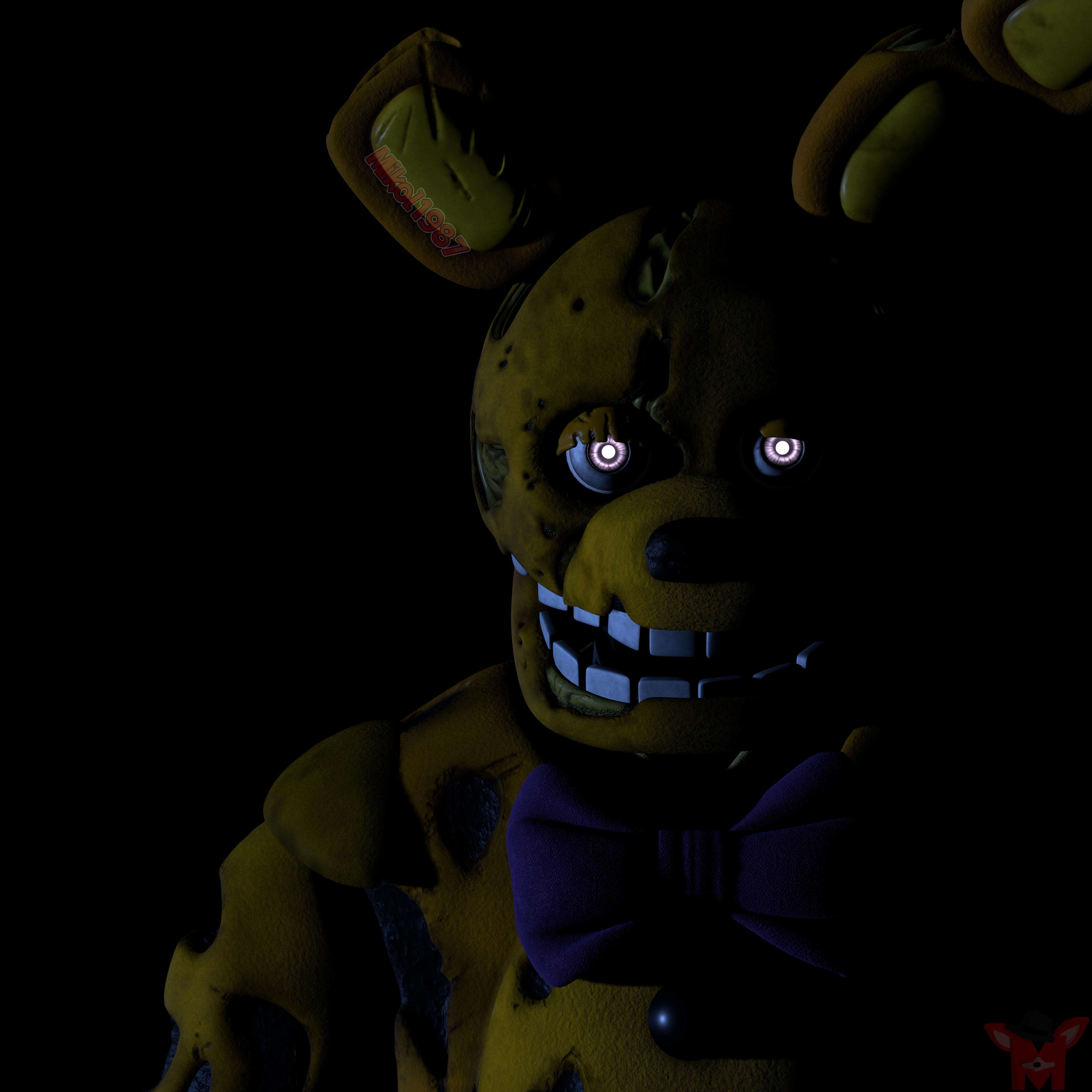 FNaF BLENDER: Yellow Rabbit by Mikol1987 on DeviantArt