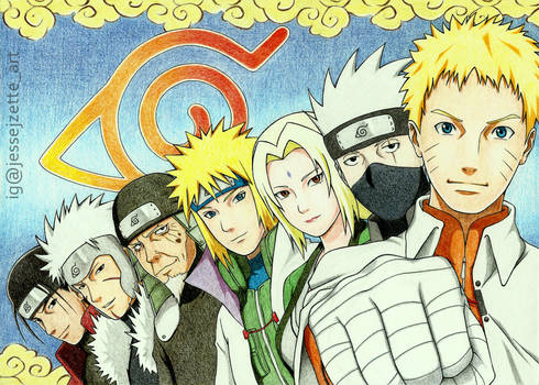 The 7 Generations of Hokage