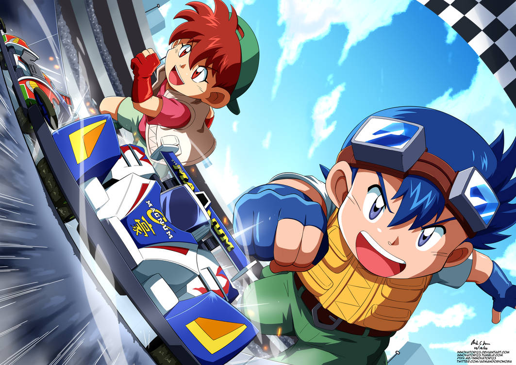 Bakusou Kyoudai: Let's Go !!! by innovator123 on DeviantArt