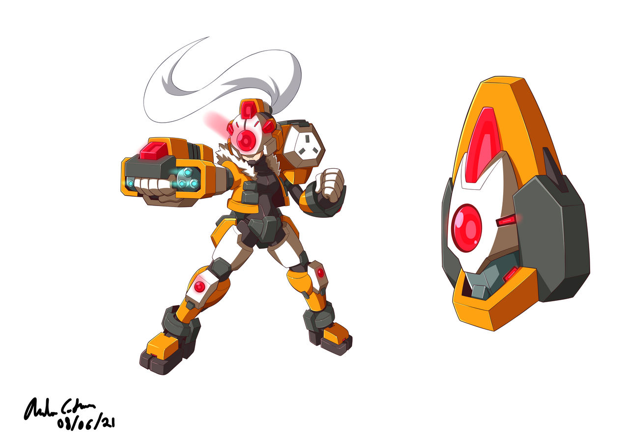 Mega Man Mask Shell Commission: Megaman Model ShellCase by innovator123 on DeviantArt