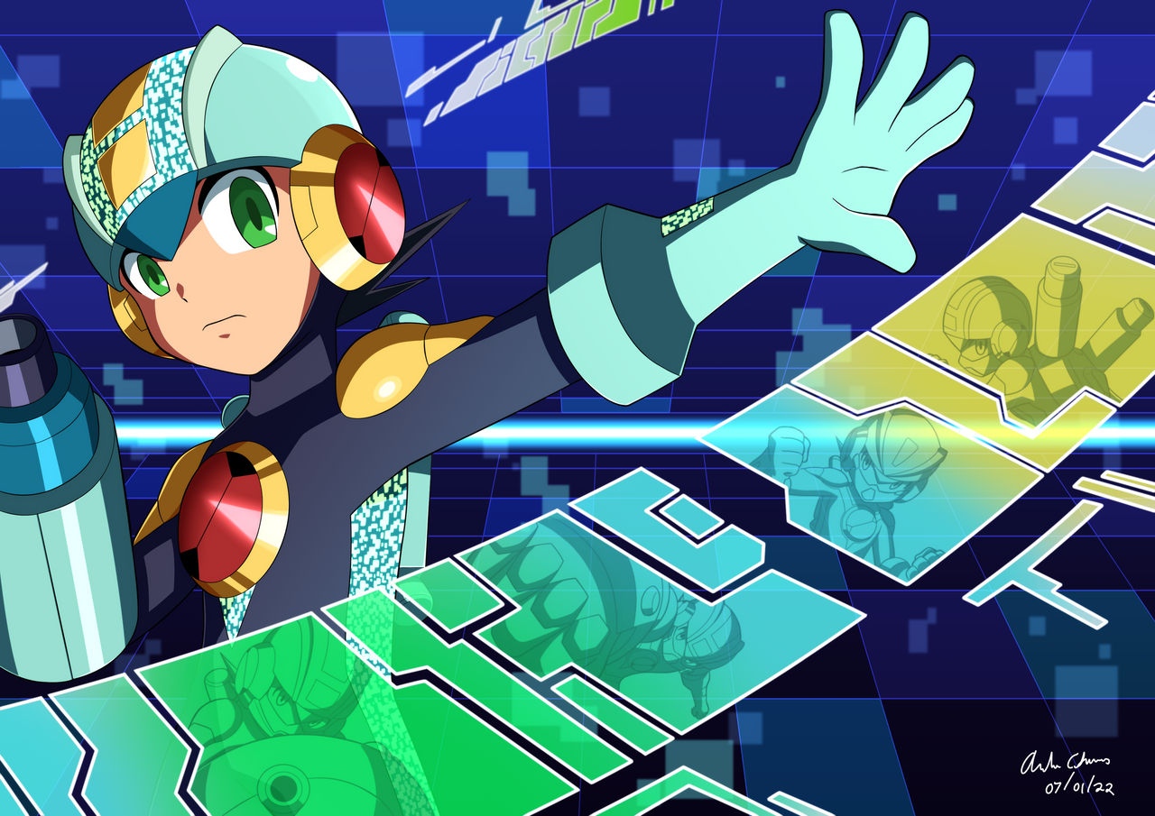 Megaman Battle Network 2 Shadow Megaman Battle Network 2: Style Change by innovator123 on DeviantArt