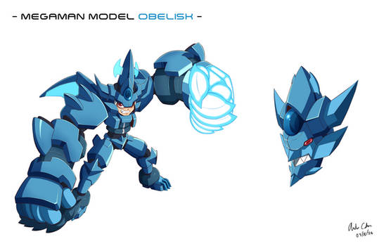 Mega Man Model Obelisk