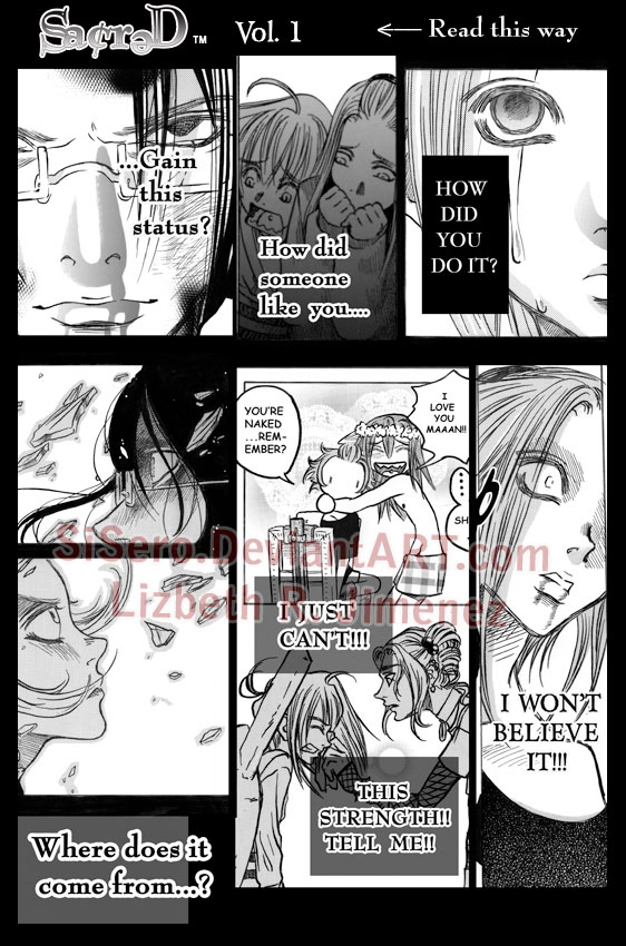 Sacred vol. 1- teaser page by SiSero