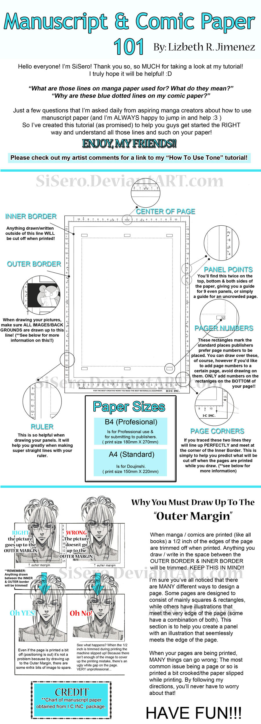 Manuscript and Comic Paper 101