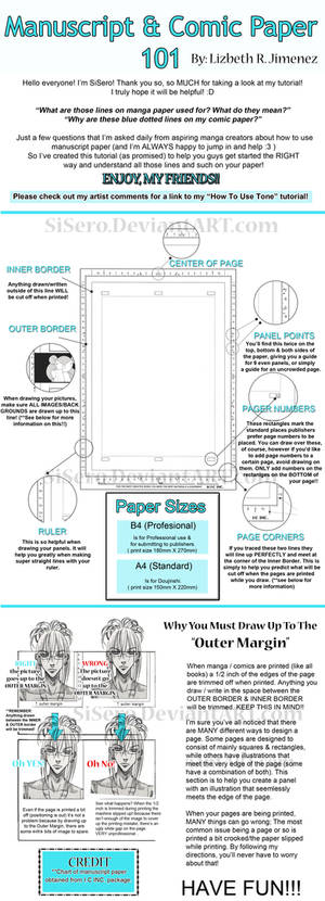 Manuscript and Comic Paper 101