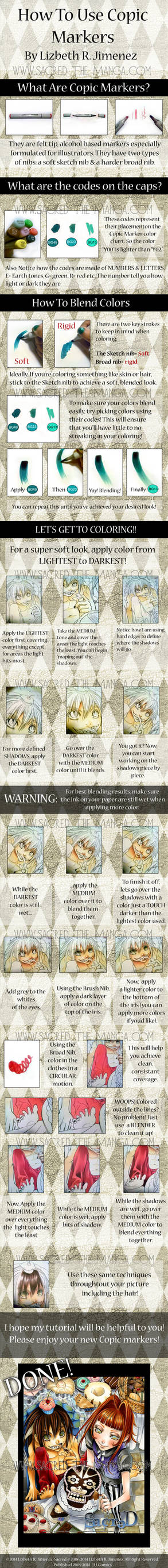 How To Use Copic Markers by SiSero
