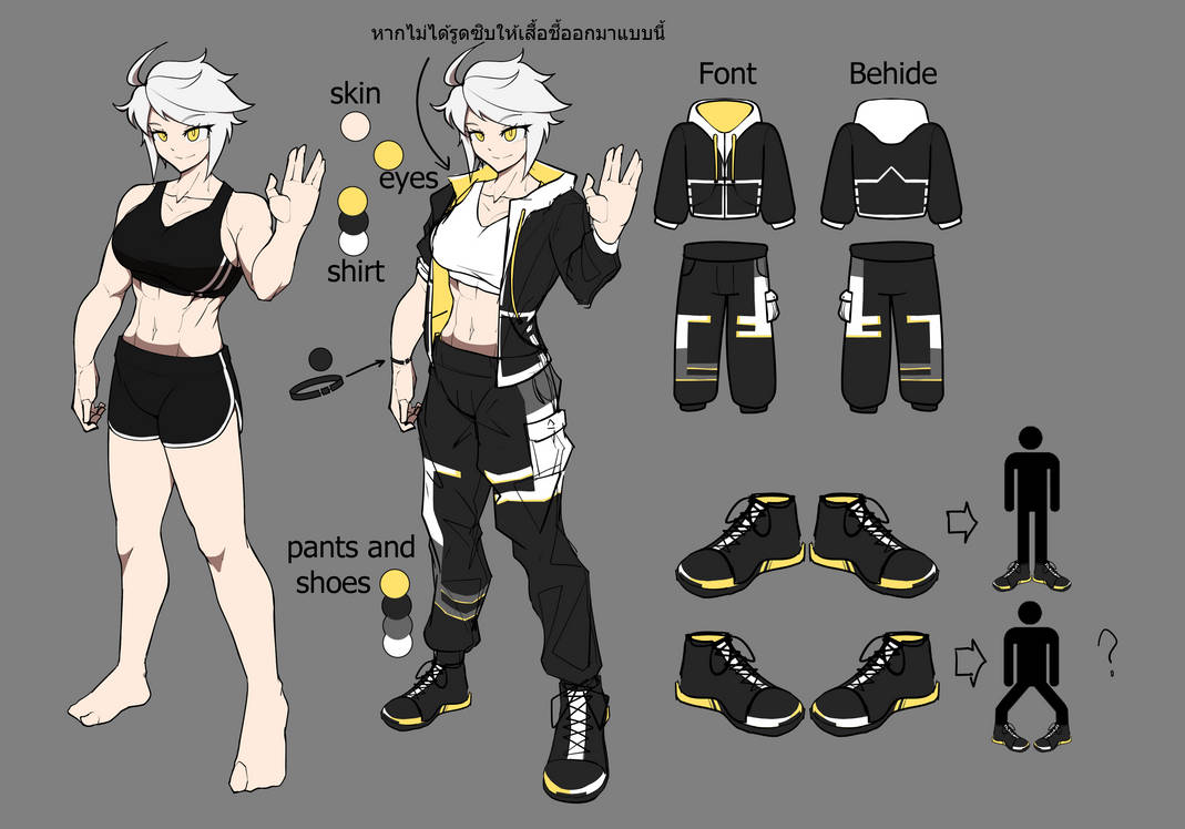 My full design OC by NotMinatsu on DeviantArt