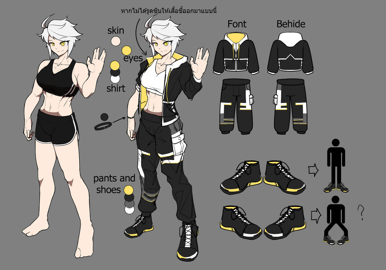 Custom Oc Layout My full design OC by NotMinatsu on DeviantArt