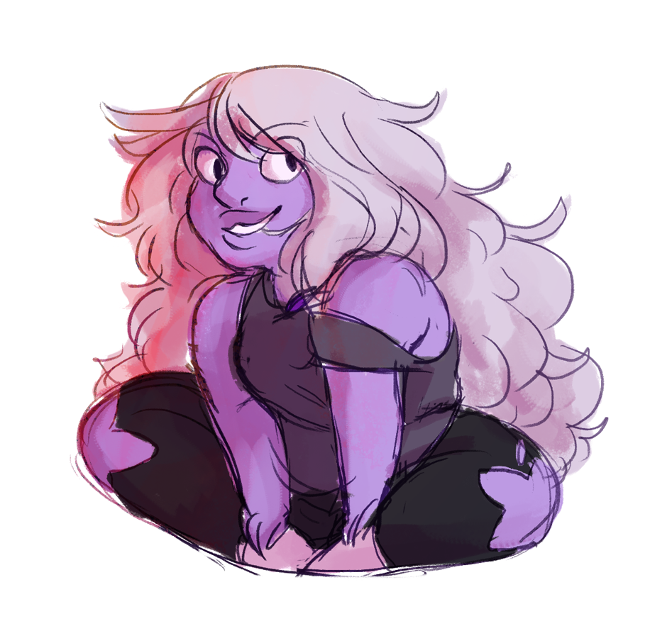 Amethyst doodle