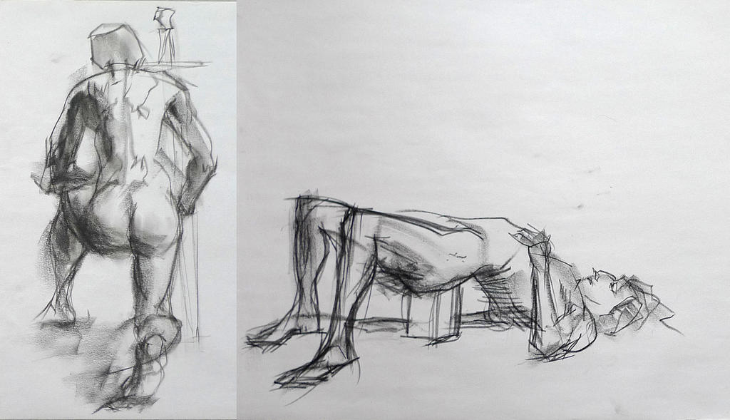 Life drawing- March 2016