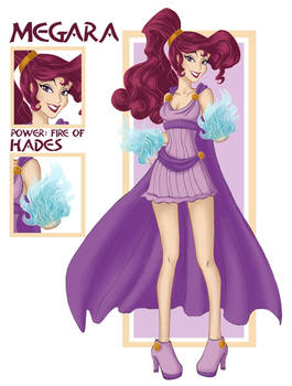 Disney superheroines: Megara