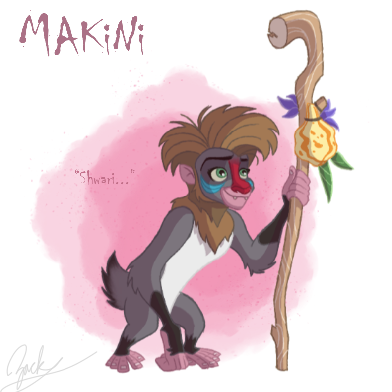 The Lion Guard Characters Makini By Zactopus On Deviantart