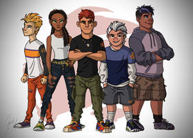 The Lion Guard Humanized (As Teens)