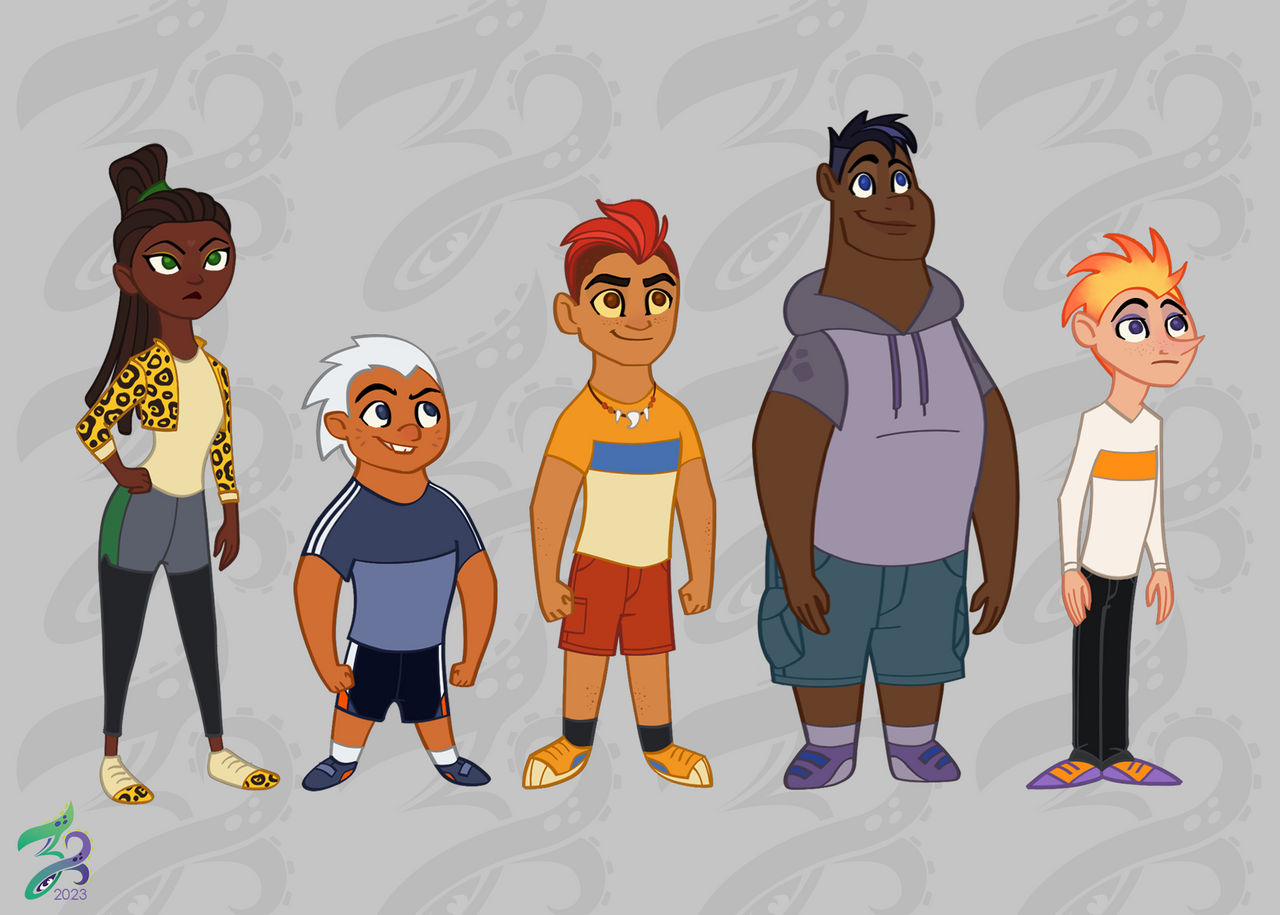 The Lion Guard Humanized - Redesign by Zactopus on DeviantArt