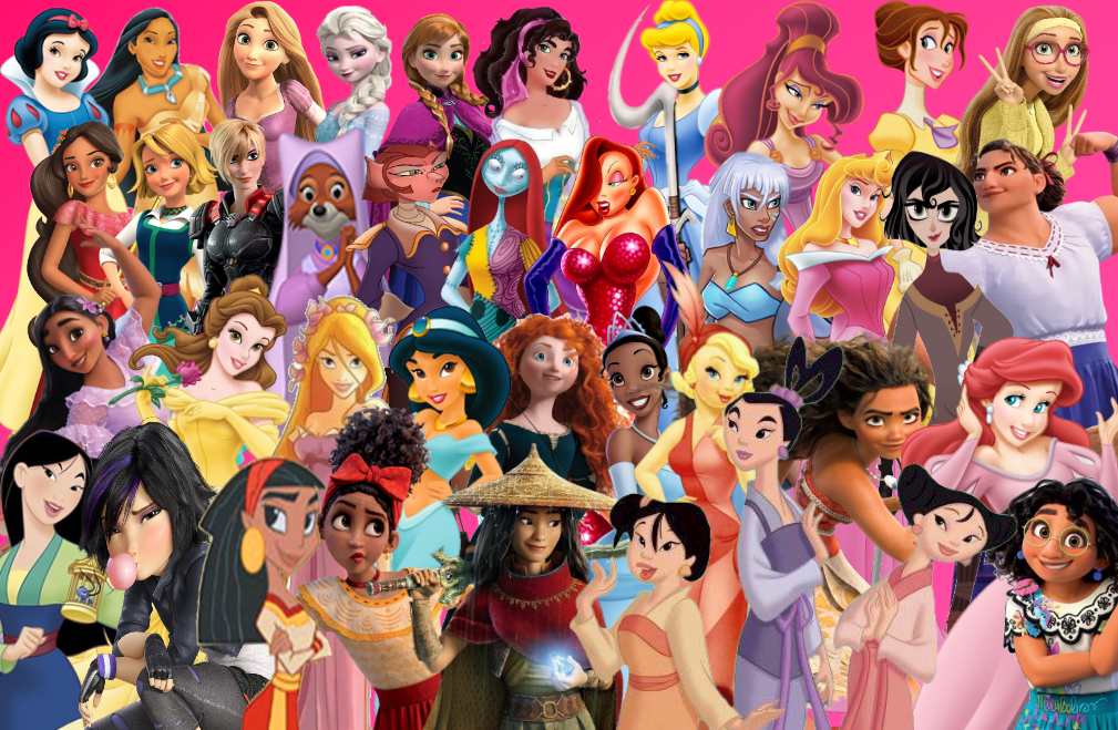 Disney Young Princess Women Wallpaper Fanmade by