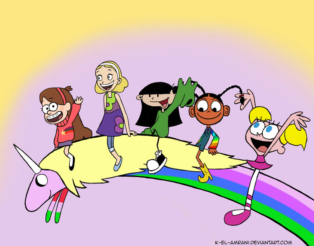 Riding on Lady Rainicorn by Littleprincesscutie on DeviantArt