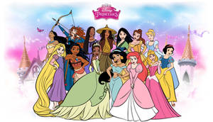 14 Disney Princesses ( Meet Asha and Her Friends )