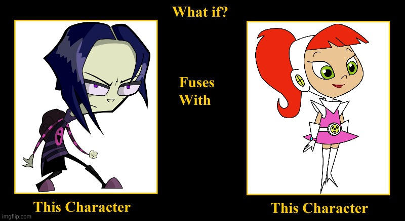 Invader Tak Fuses With Atomic Betty by Littleprincesscutie on DeviantArt