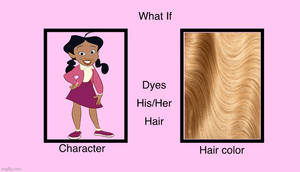 What if Penny Proud Dyes Her Blonde
